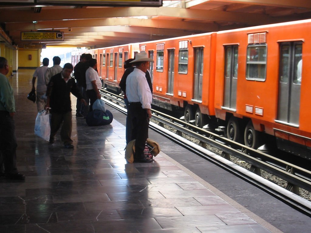 Metro de México. Fuente: Flickr