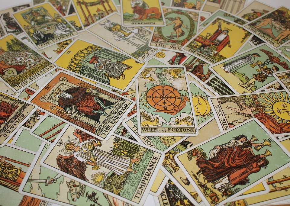 Cartas del Tarot │Imagen tomada de: Pixabay