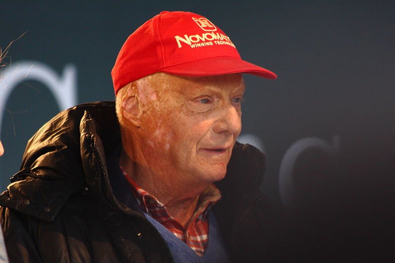 Niki Lauda en Stars and Cars 2014. | Imagen: Wikimedia Commons