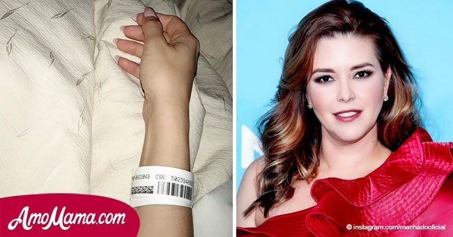 Alicia Machado fue hospitalizada debido a una grave enfermedad y recibe gran apoyo de sus fanáticos