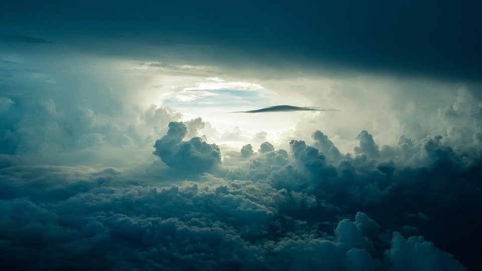 Cielo tormentoso / Imagen tomada de: Pixabay