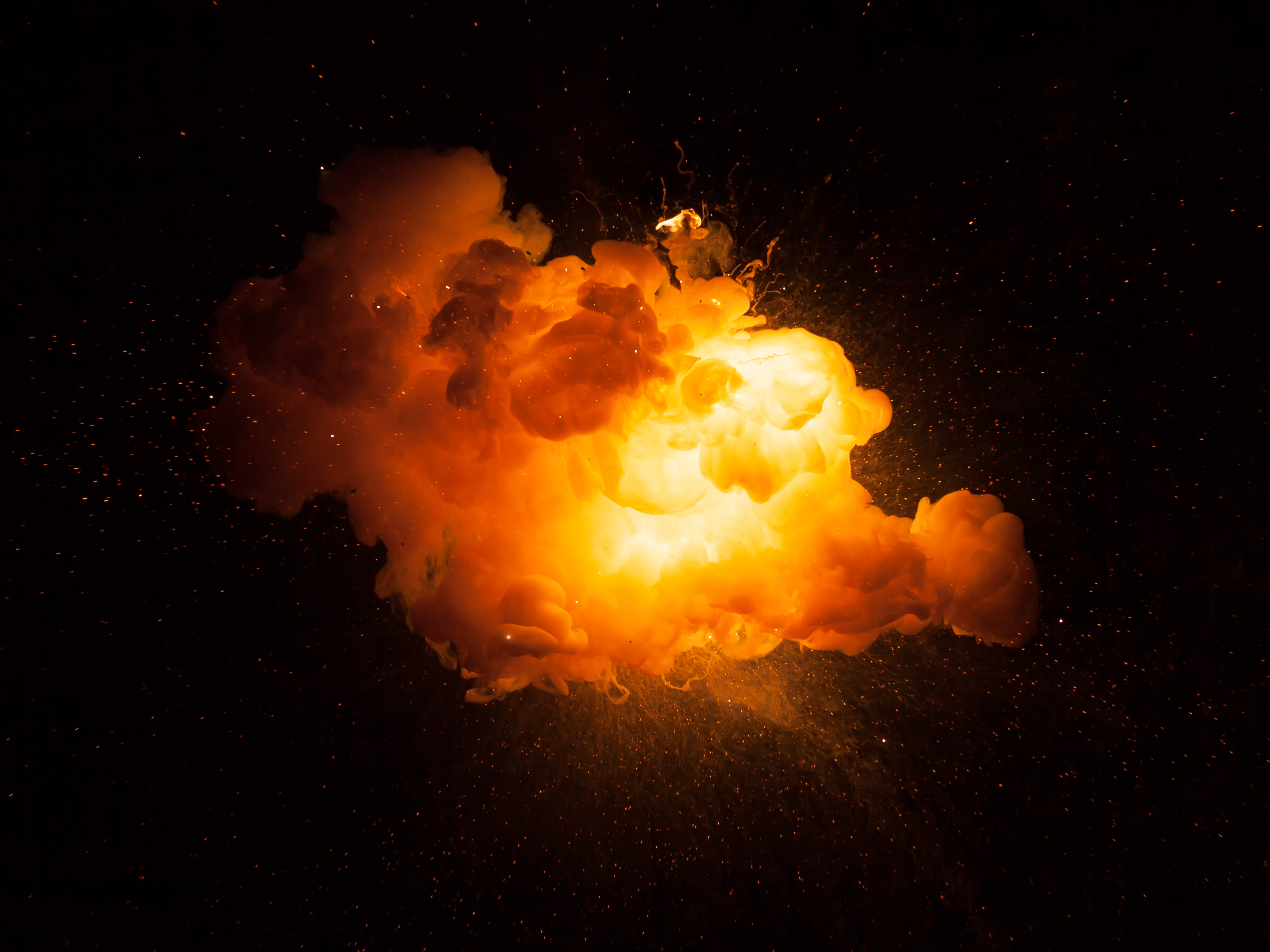 Textura de una explosión | Fuente: Shutterstock