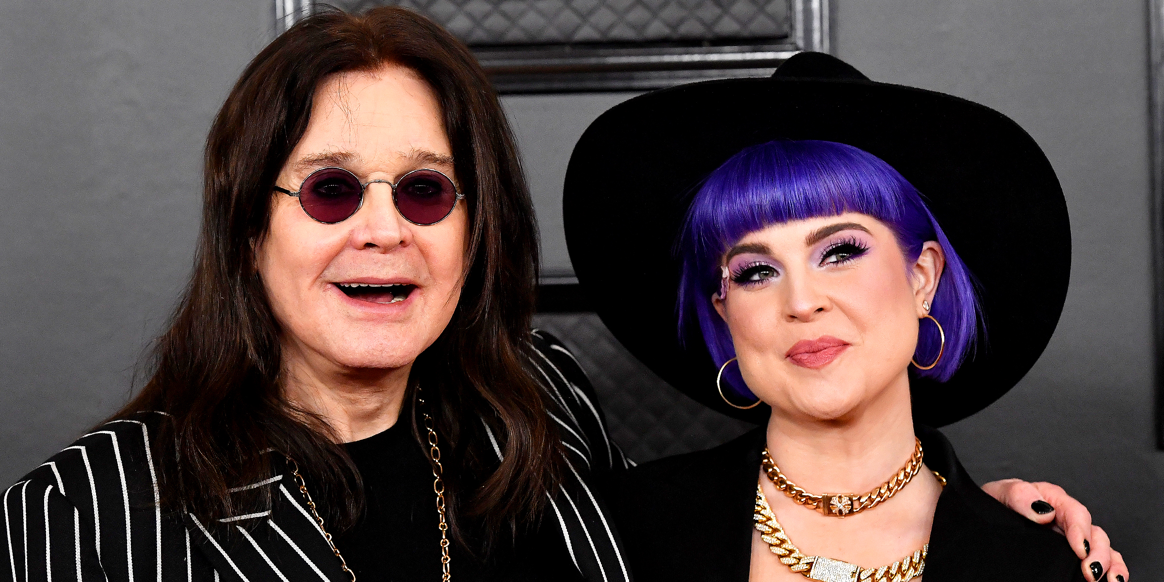 Ozzy Osbourne y su hija Kelly | Foto: Getty Images