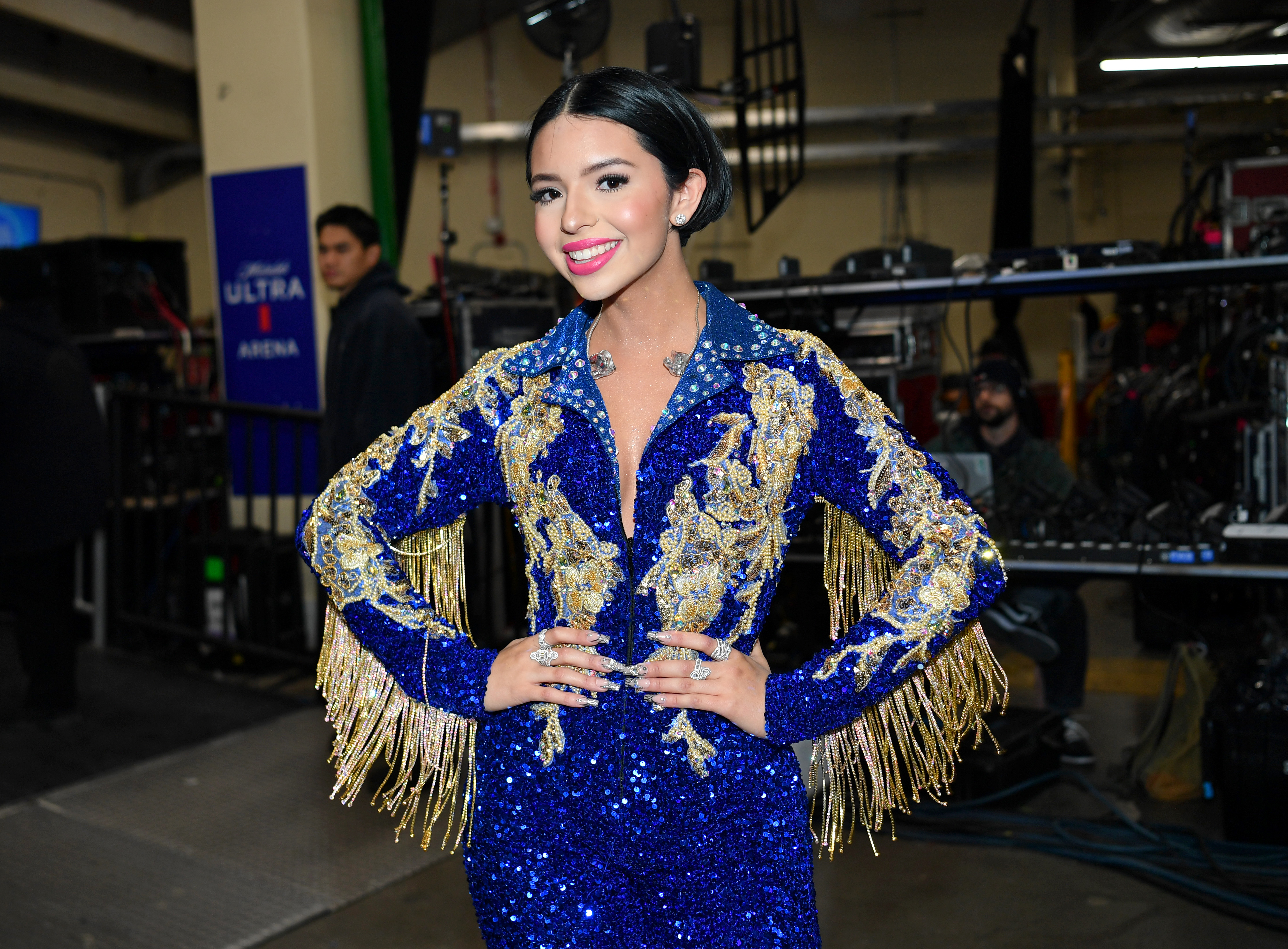 Ángela Aguilar asiste a la 23ª Entrega Anual de los Grammy Latinos en el Michelob ULTRA Arena el 17 de noviembre de 2022 en Las Vegas, Nevada. | Fuente: Getty Images