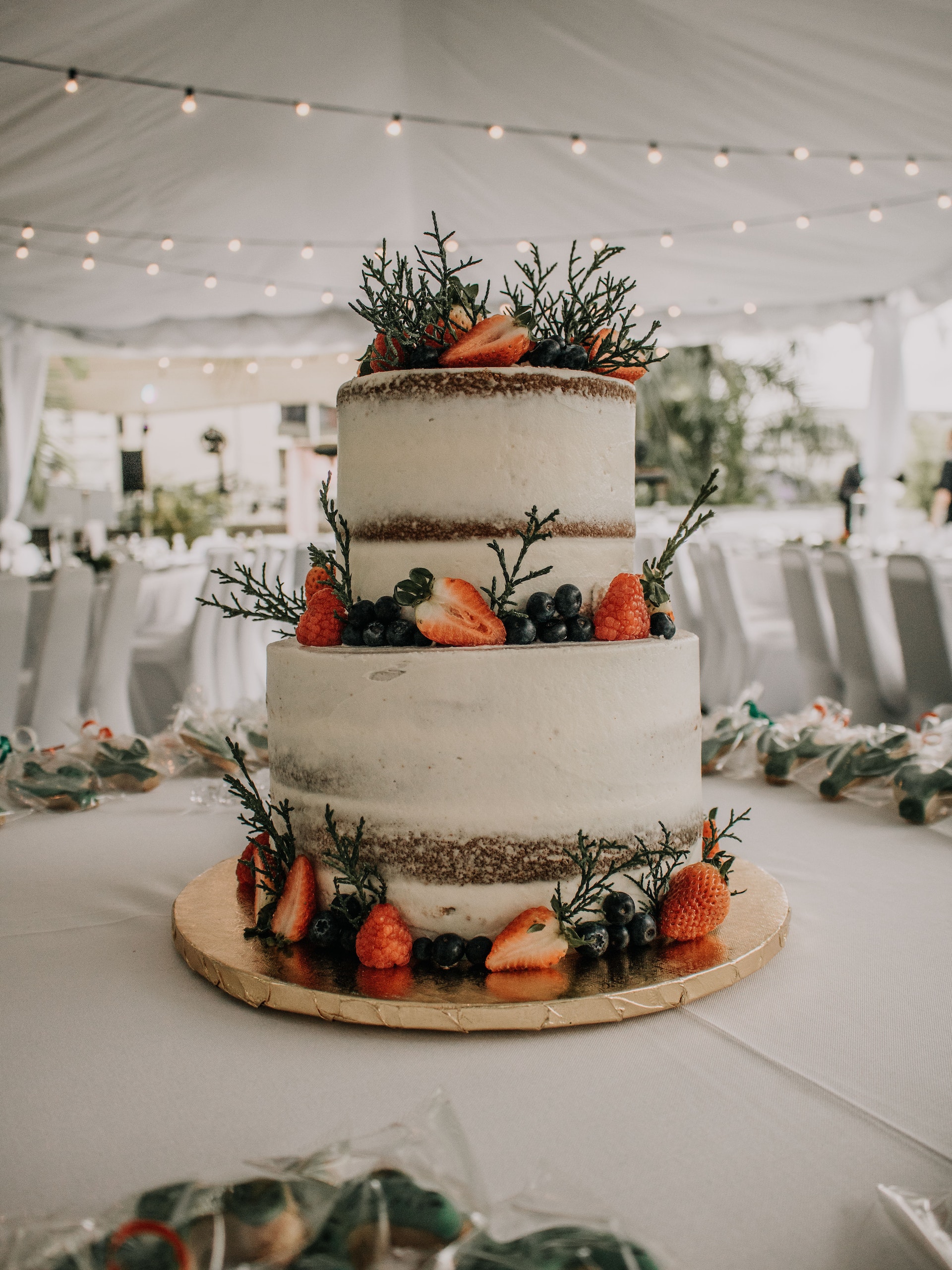 Pastel de boda. | Foto: Pexels