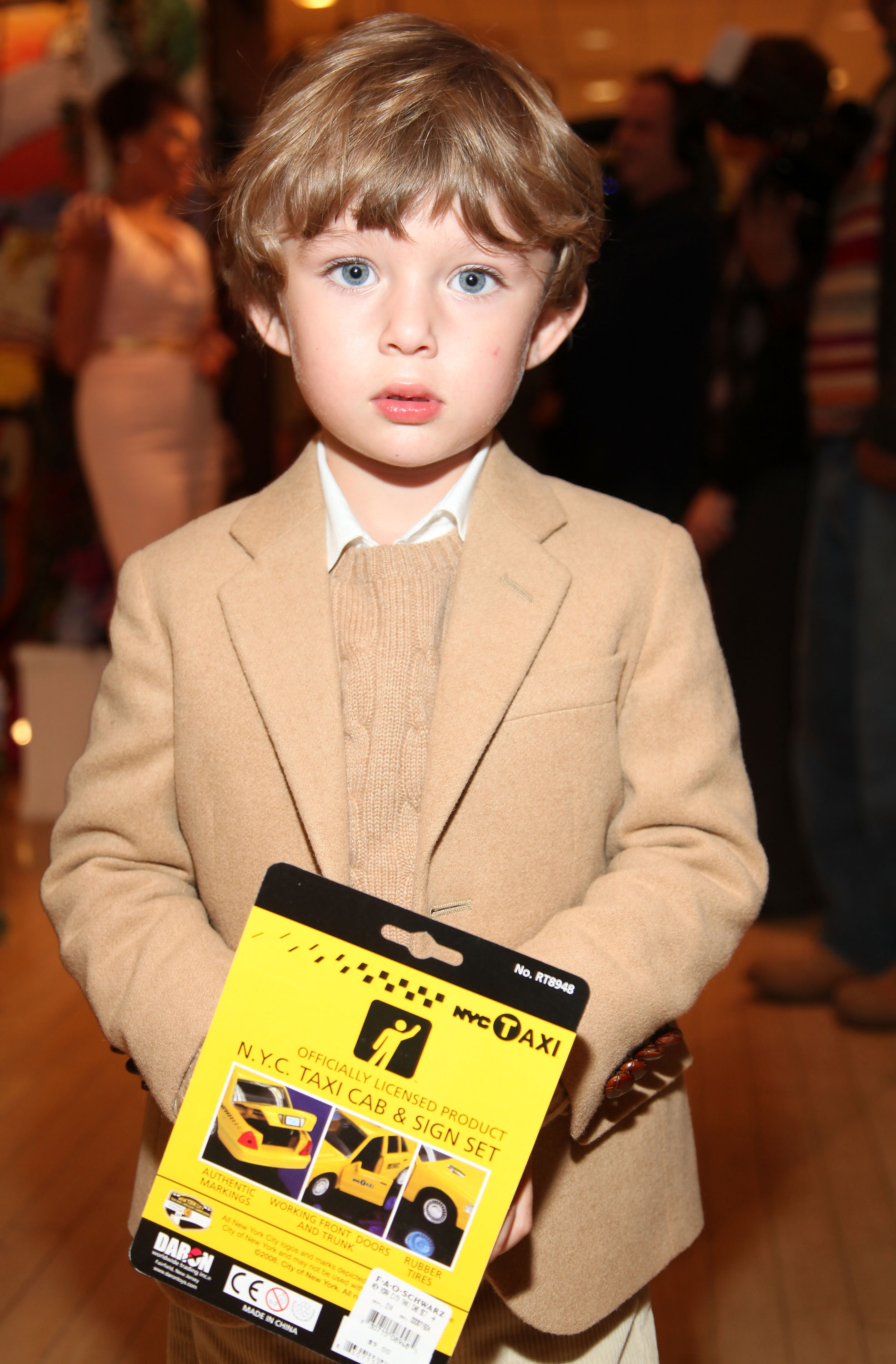 Barron Trump en el 18º evento anual Bunny Hop el 3 de marzo de 2009, en Nueva York. | Fuente: Getty Images