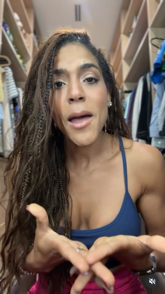 Francisca Lachapel durante su descargo tras recibir críiticas por su físico | Fuente: Instagram/francisca