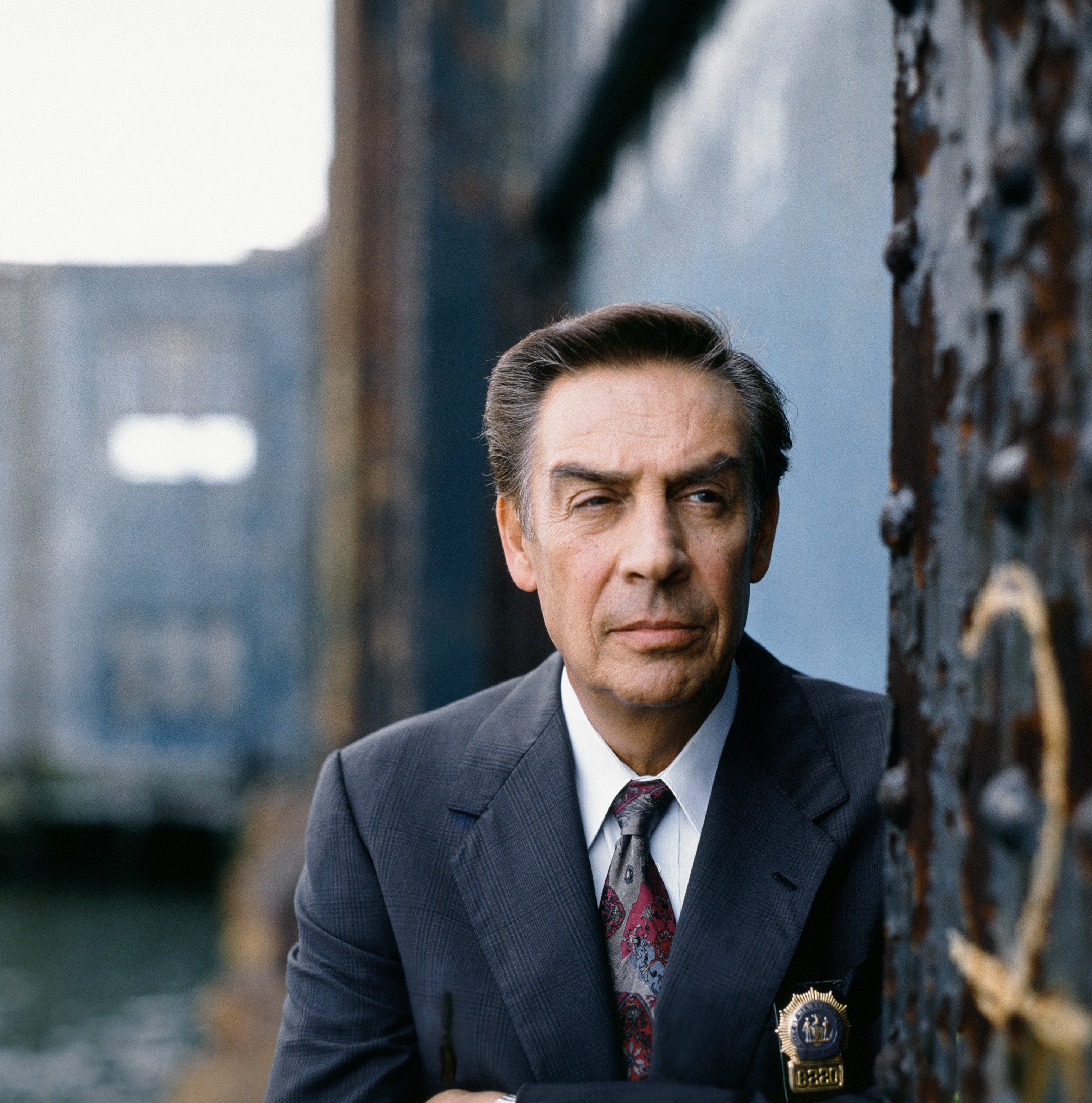 Jerry Orbach como el detective Lennie Briscoe en la temporada 7 de "Law & Order" | Foto: Getty Images