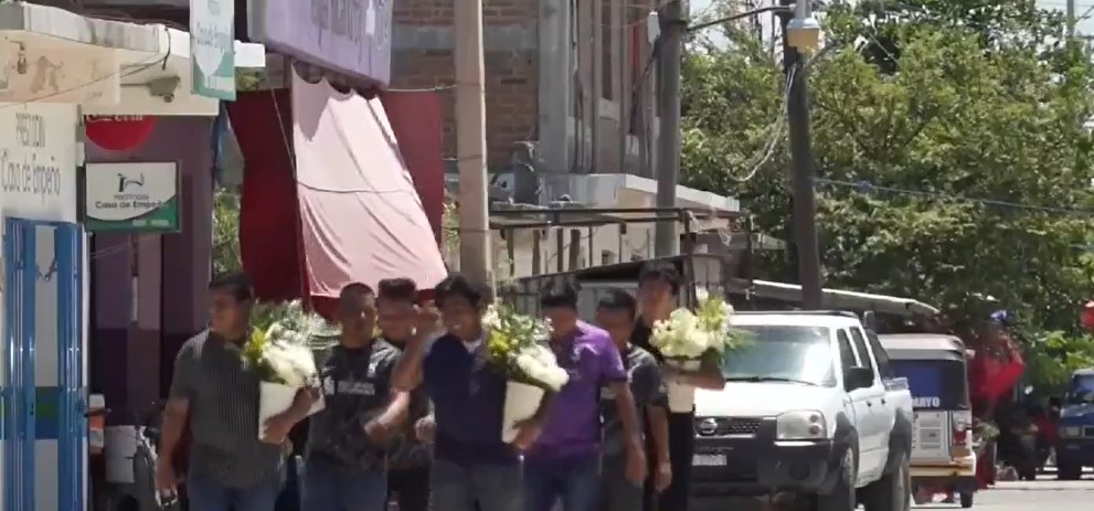Despedida a Adal Jair en Oaxaca. | Foto: X.com/ImagenTVMex
