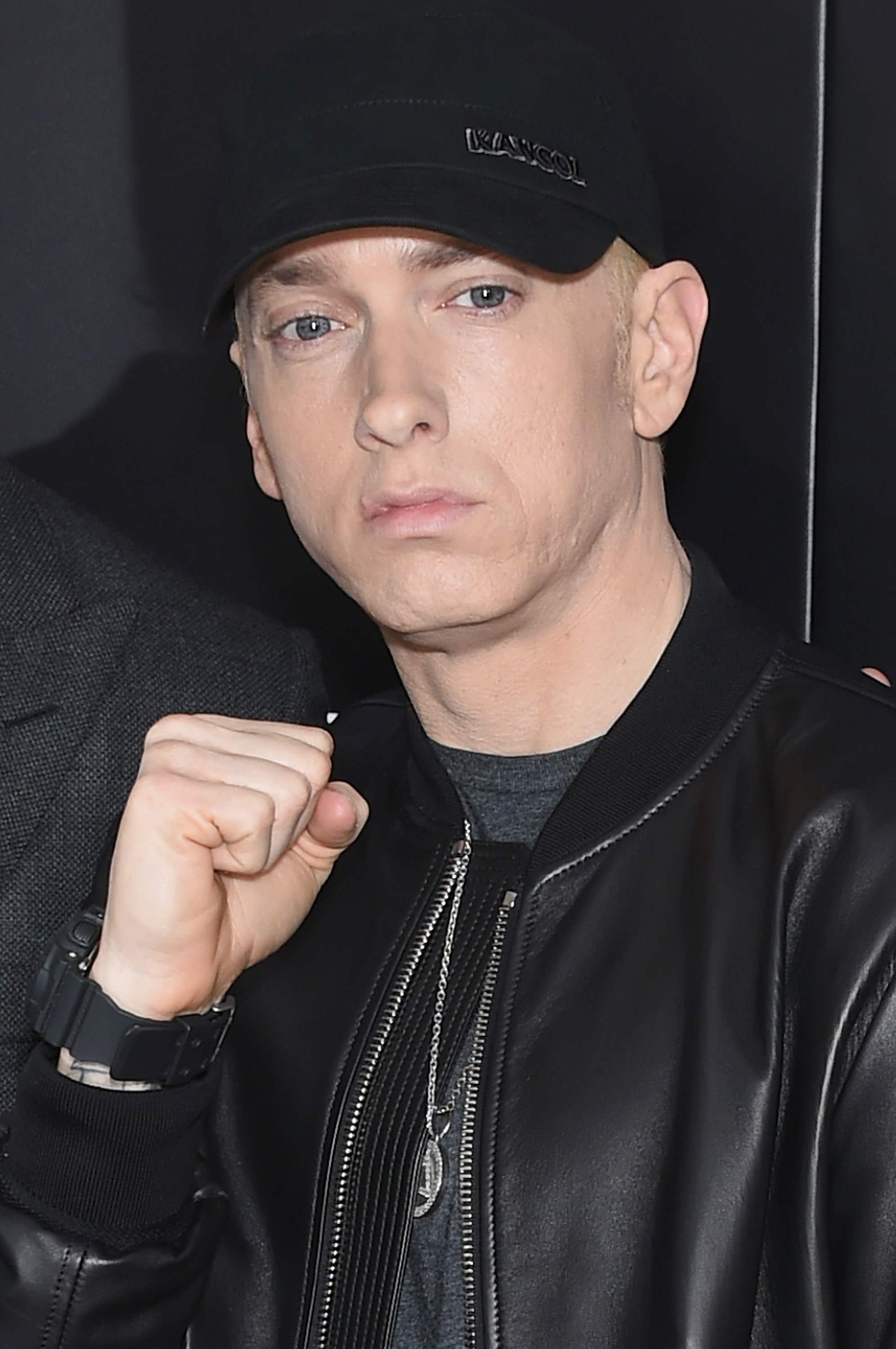 Eminem en el estreno de "Southpaw" en Nueva York el 20 de julio de 2015 | Fuente: Getty Images