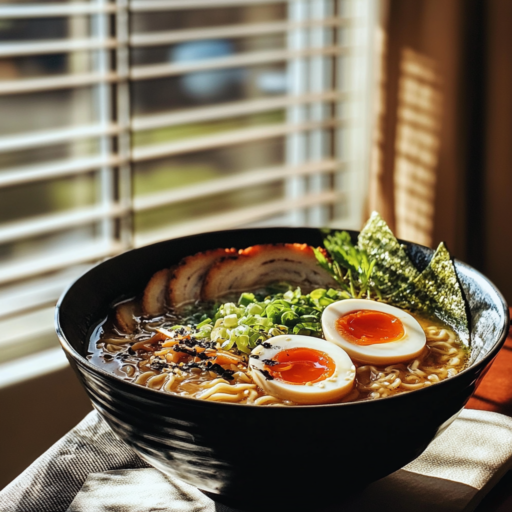 Un cuenco de ramen | Fuente: Midjourney