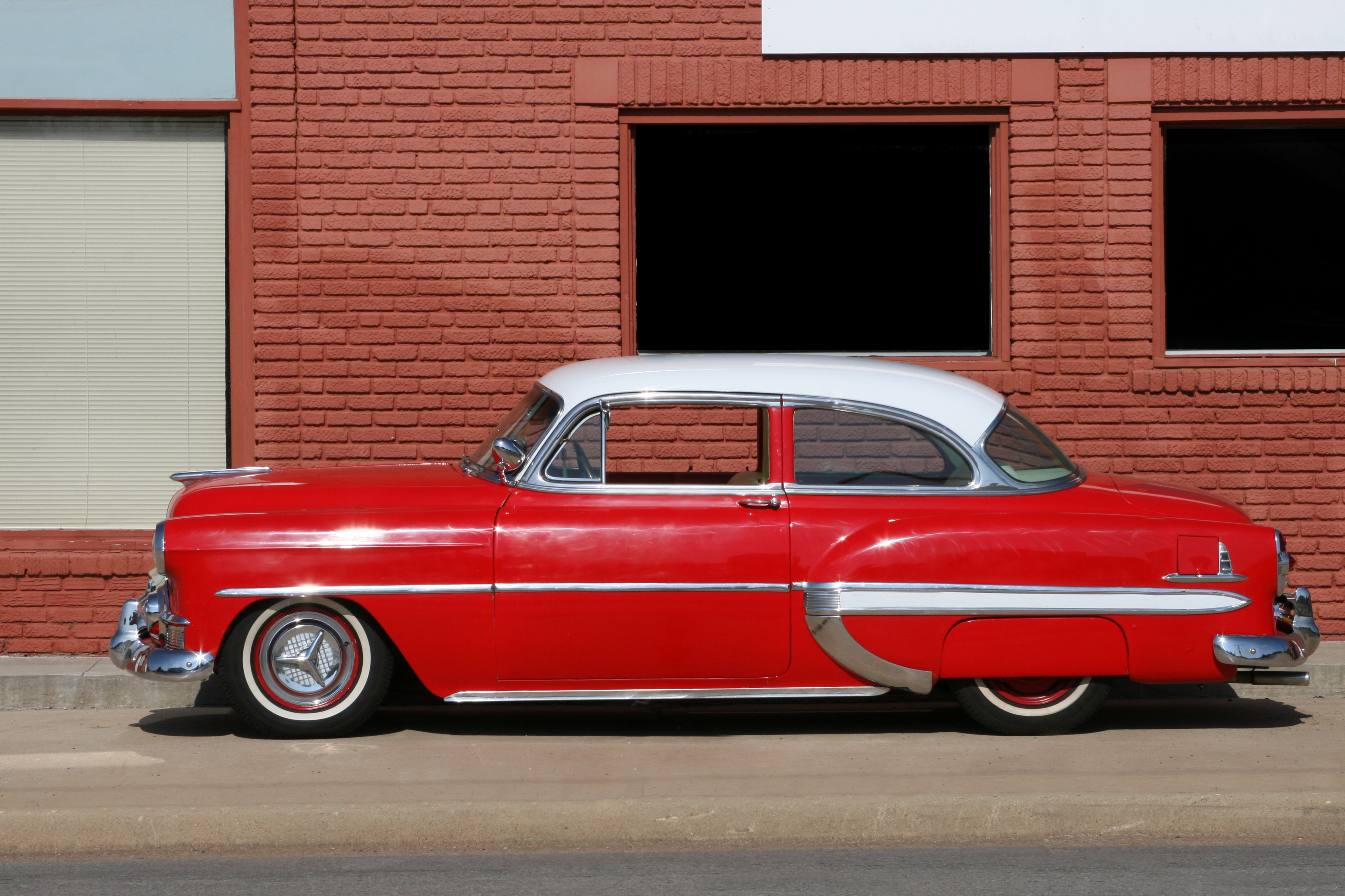 Chevy Bel Air rojo | Foto: Getty Images