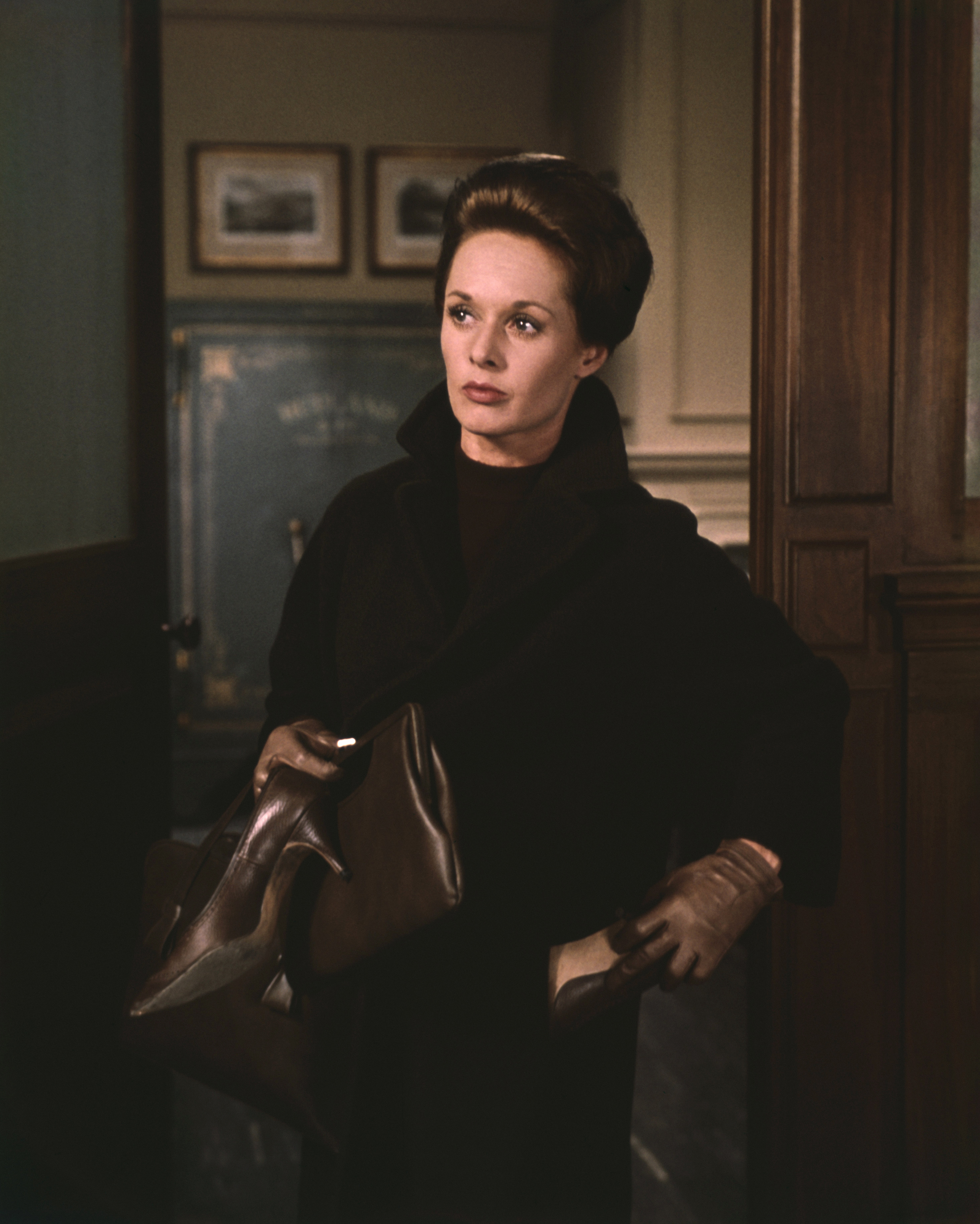 Tippi Hedren en una escena de "Marnie" en 1964. | Fuente: Getty Images