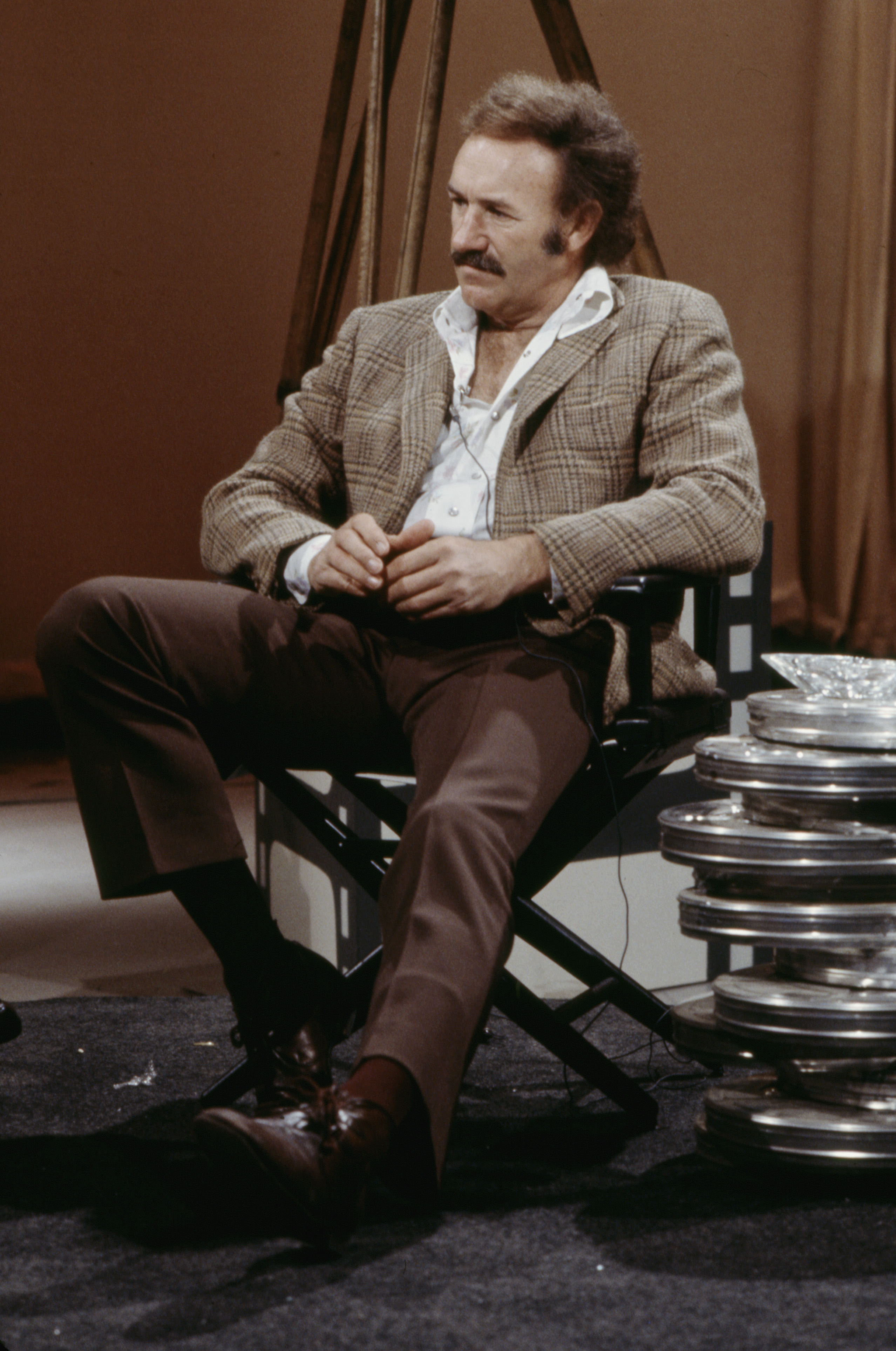 Gene Hackman el 17 de enero de 1974 | Foto: Getty Images