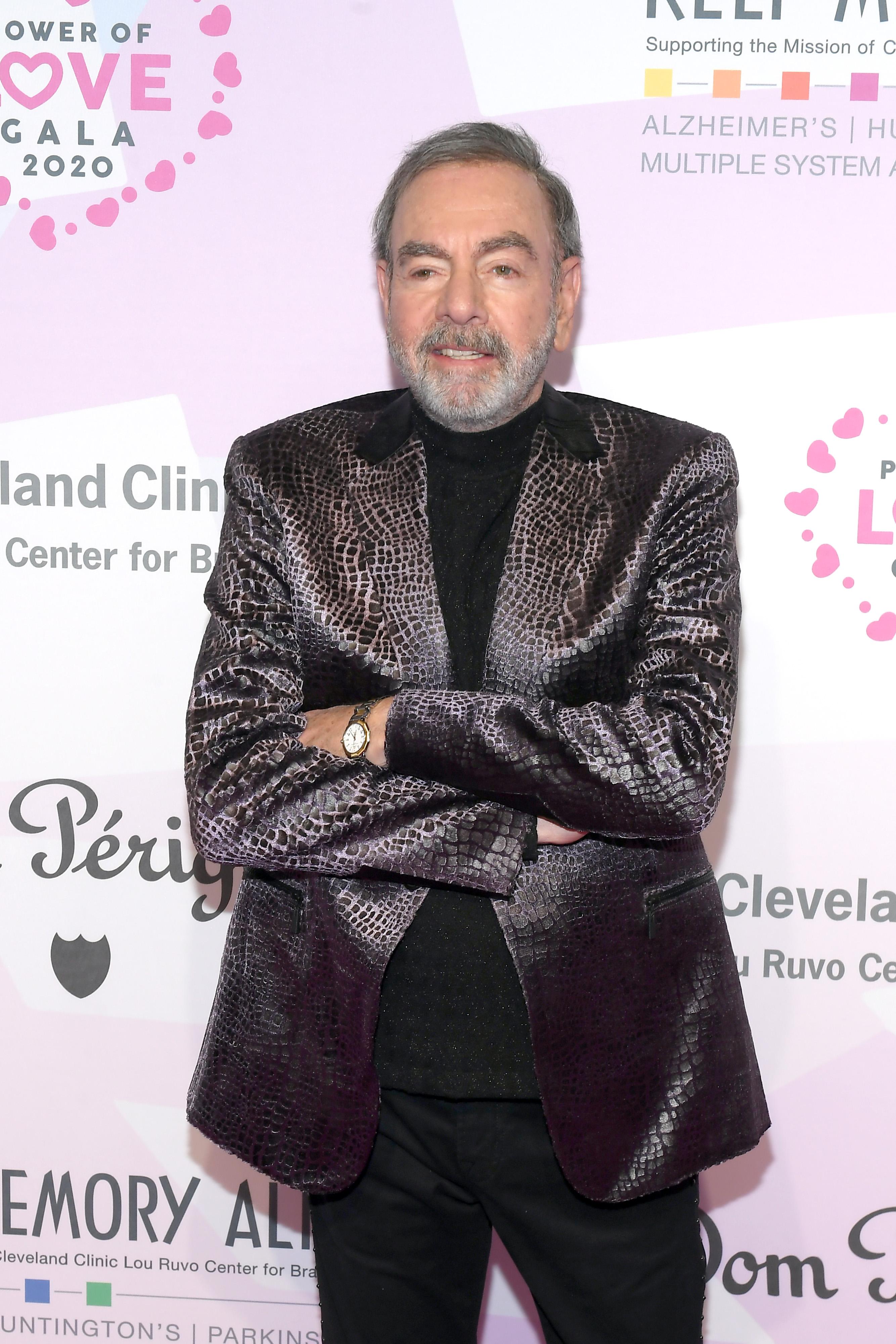 El famoso cantante en la 24.ª Gala anual "Power of Love" de Keep Memory Alive para el Centro de Salud Cerebral Lou Ruvo de la Clínica Cleveland en el MGM Grand Garden Arena el 7 de marzo de 2020 en Las Vegas, Nevada. | Fuente: Getty Images