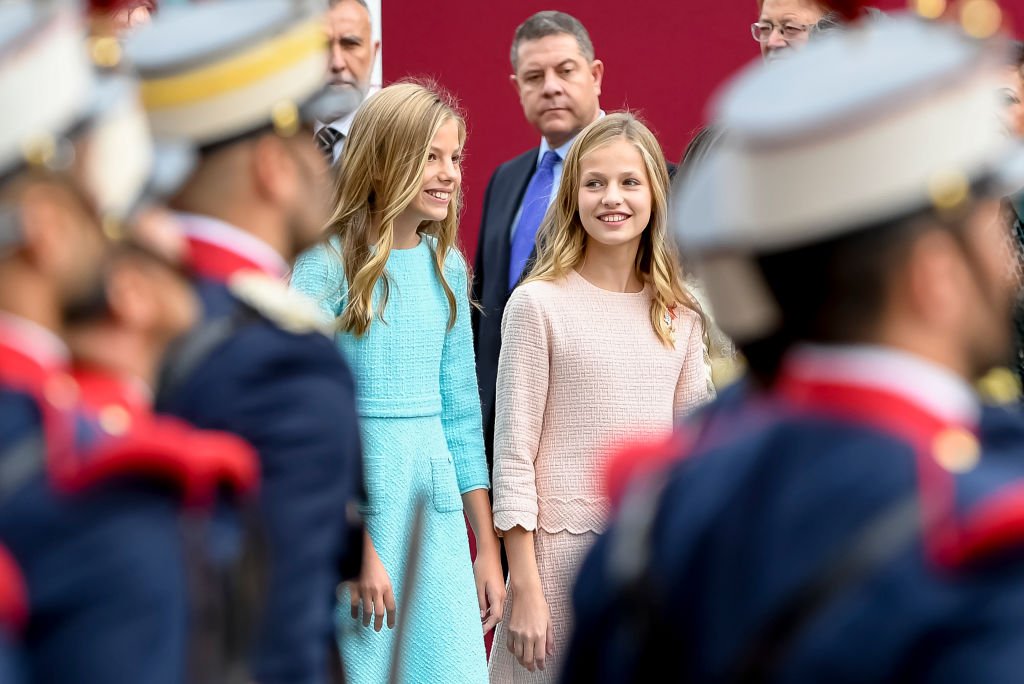 Las princesas Leonor y Sofía en octubre de 2019. | Foto: Getty Images