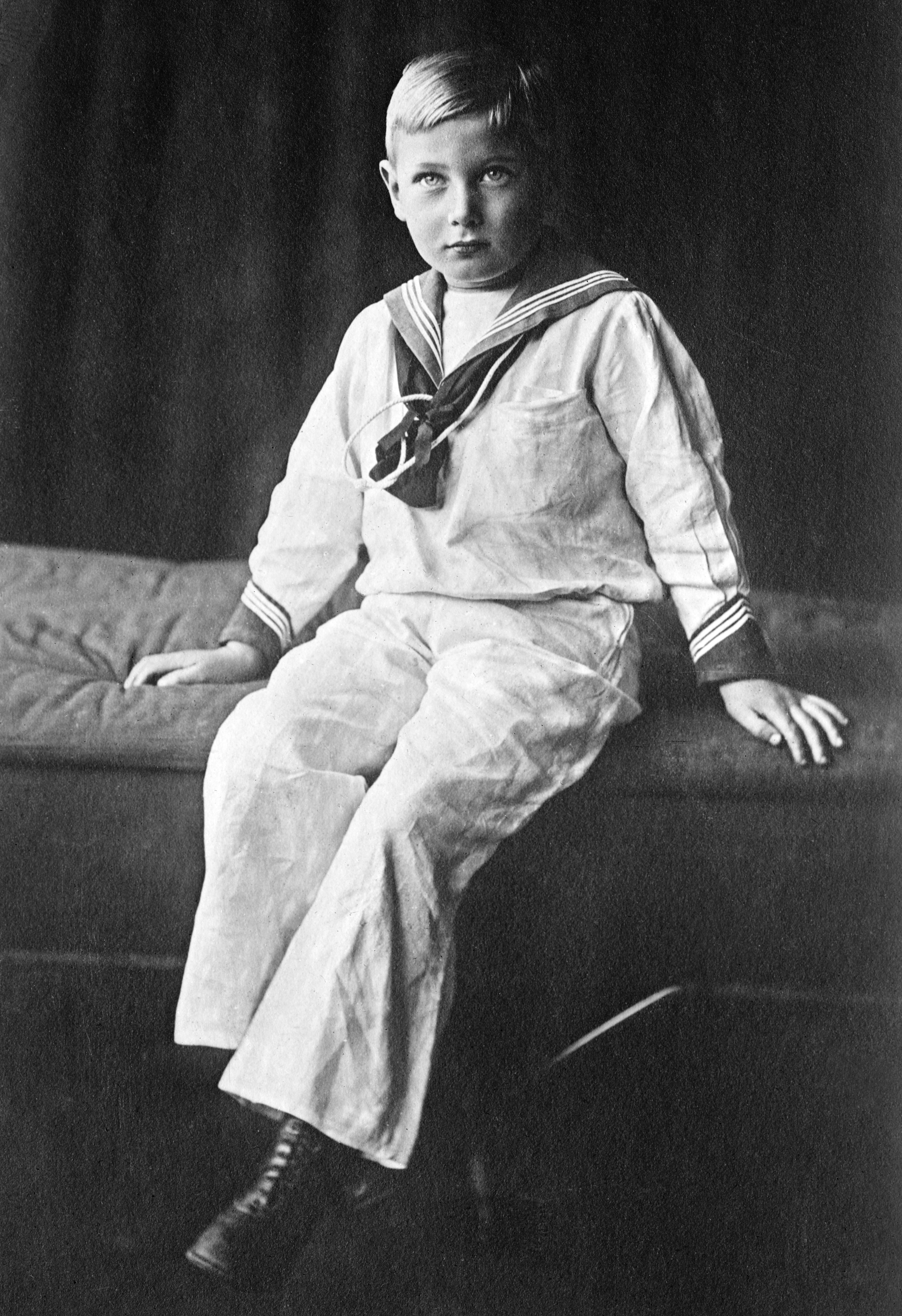 Príncipe John en una fotografía de GG Bain en 1913. | Foto: Wikimedia Commons