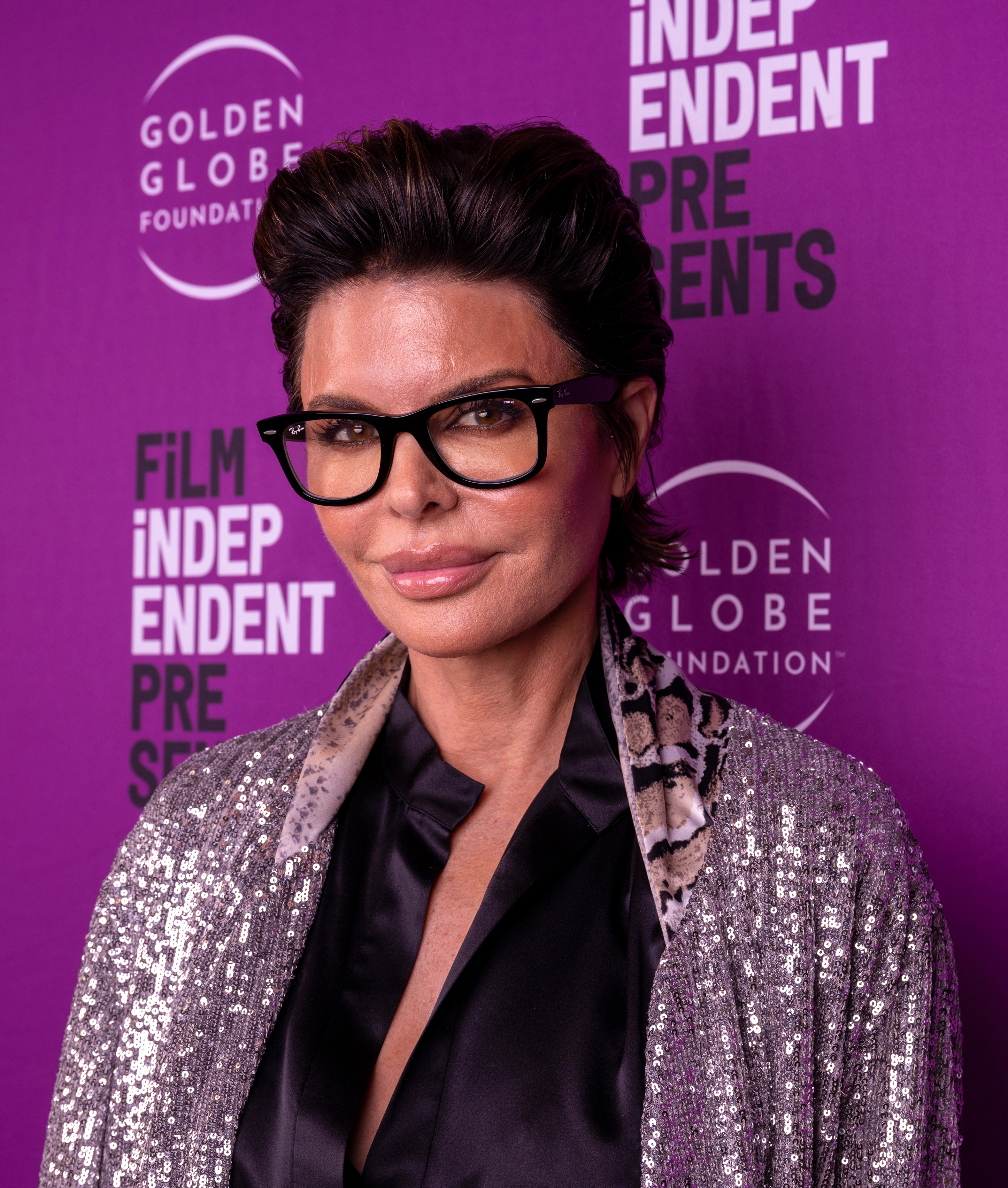 Lisa Rinna en la presentación de Film Independent de "Slip" en Los Ángeles, California, el 11 de mayo de 2026. | Fuente: Getty Images