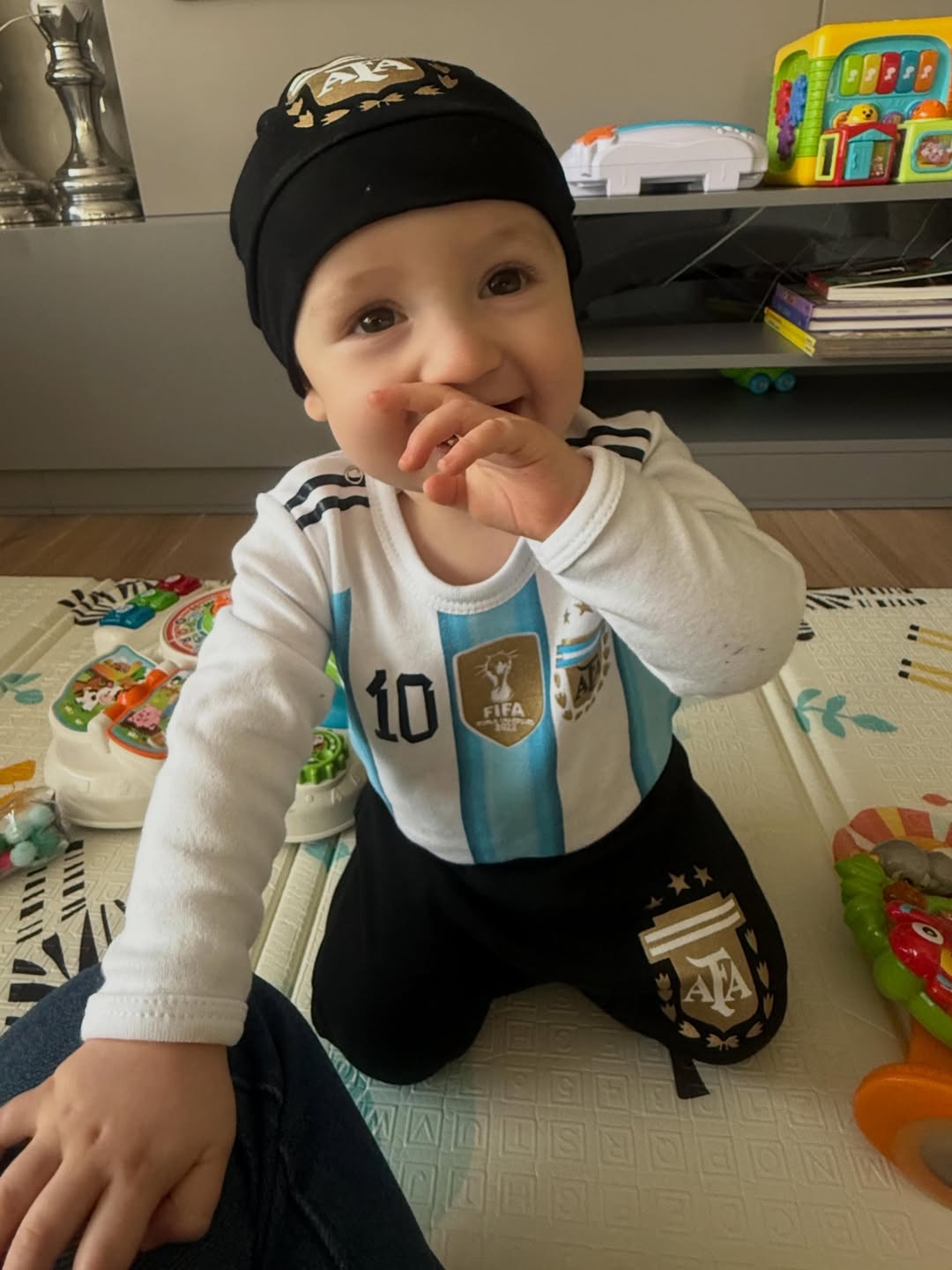 Manuel, el bebé de Ale Maglietti | Fuente: Instagram/alemaglietti