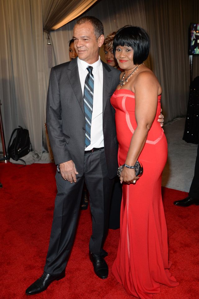 Ronald Fenty y Monica Braithwaite asisten al Inaugural Diamond Ball presentado por Rihanna y The Clara Lionel Foundation el 11 de diciembre de 2014 en Beverly Hills, California | Fuente: Getty Images