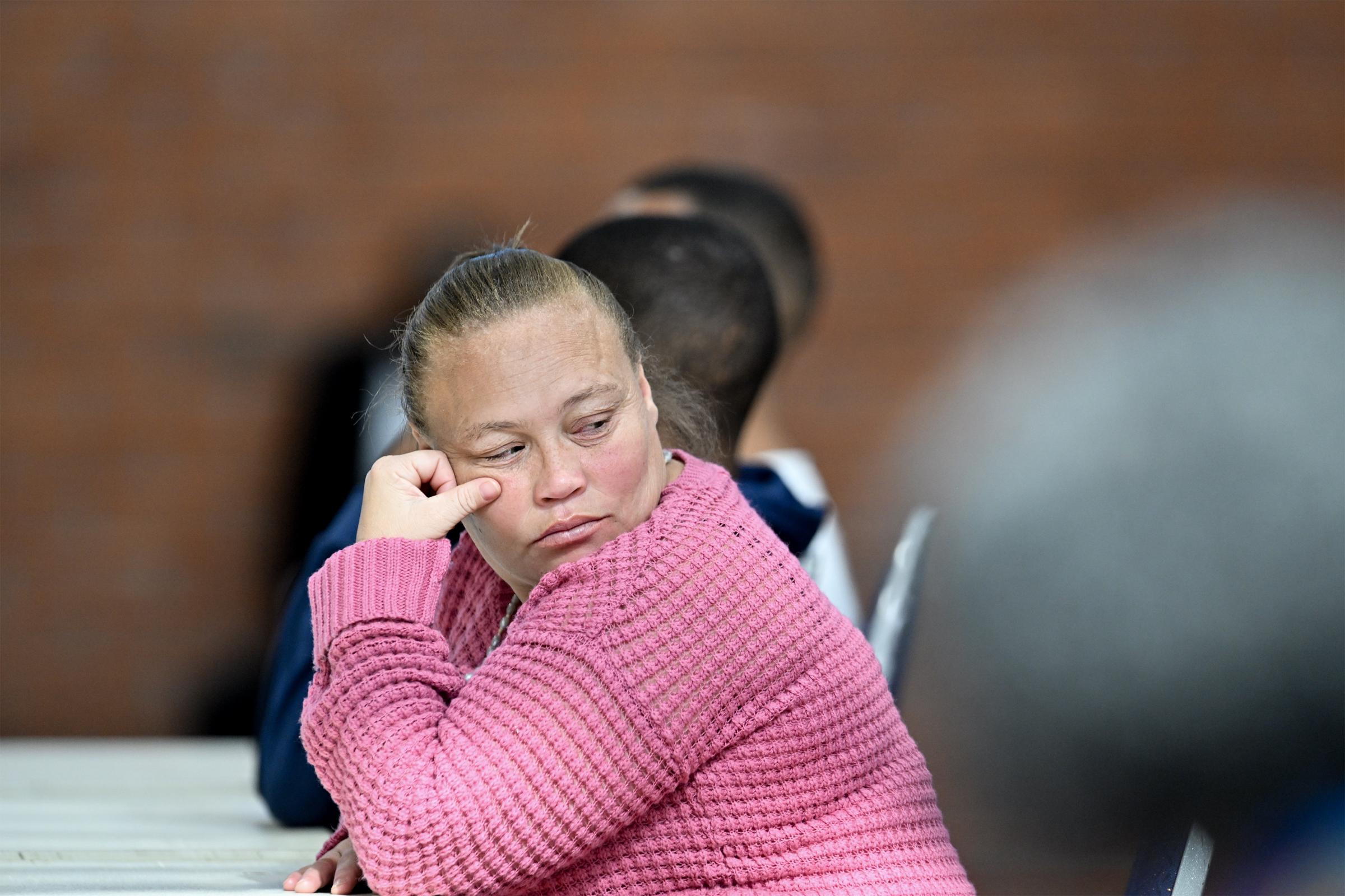 Racquel Smith durante el juicio del caso de la desaparición de Joshlin Smith, el día 7, en el White City Multipurpose Centre, el 11 de marzo de 2025, en Saldanha Bay, Sudáfrica | Fuente: Getty Images