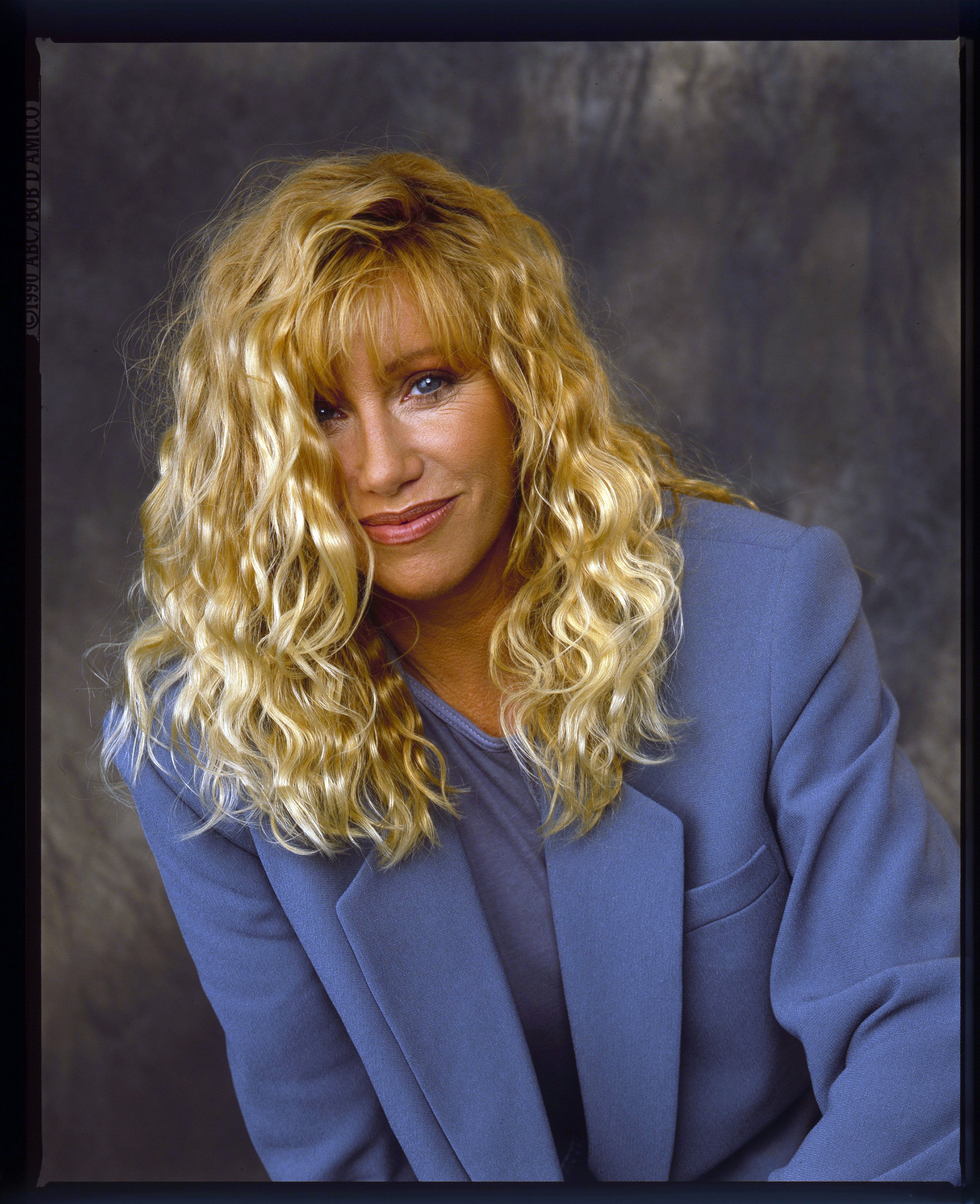 Una joven Suzanne Somers en 1991. | Foto: Getty Images