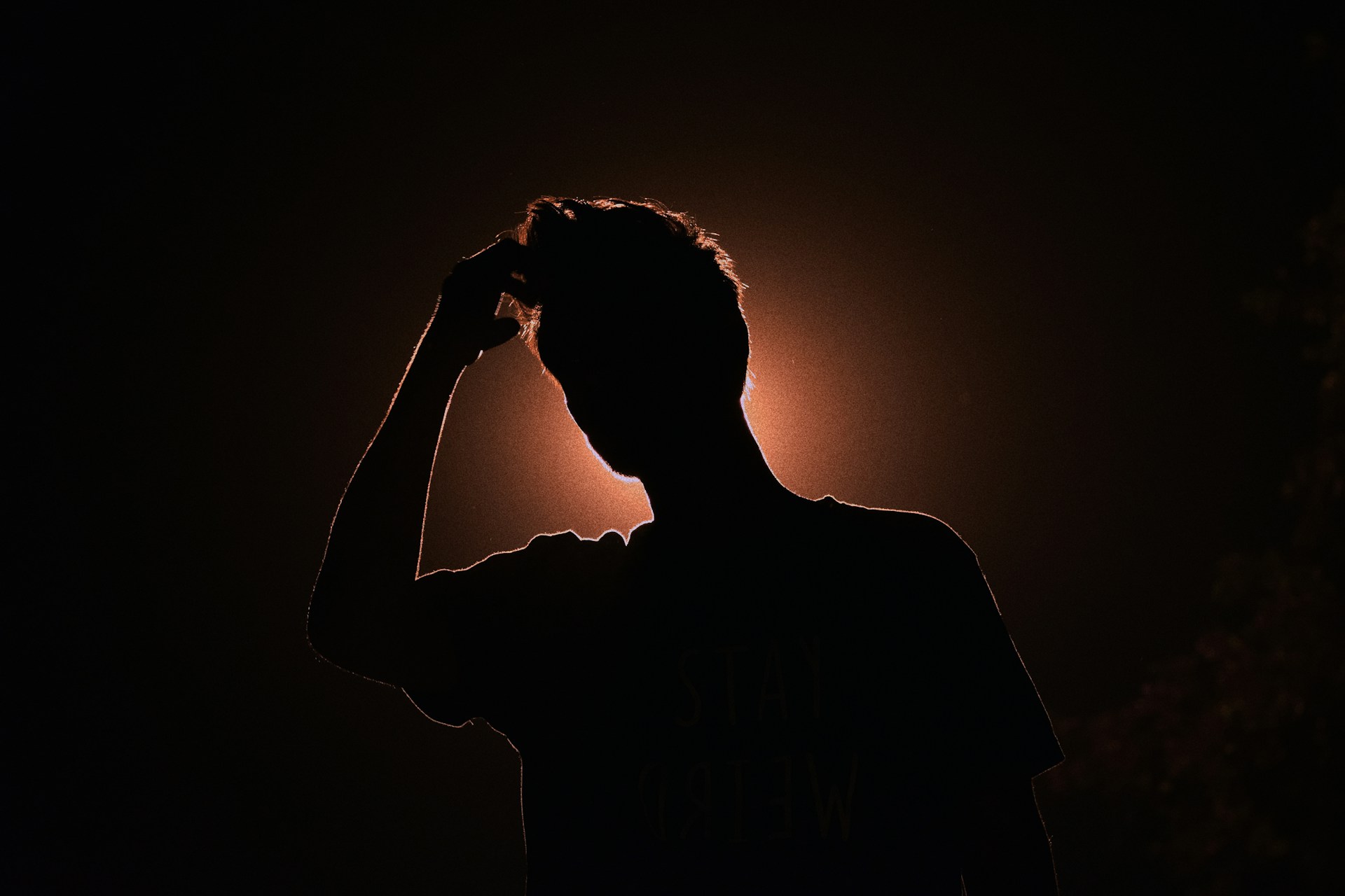 Silueta de un hombre | Fuente: Unsplash
