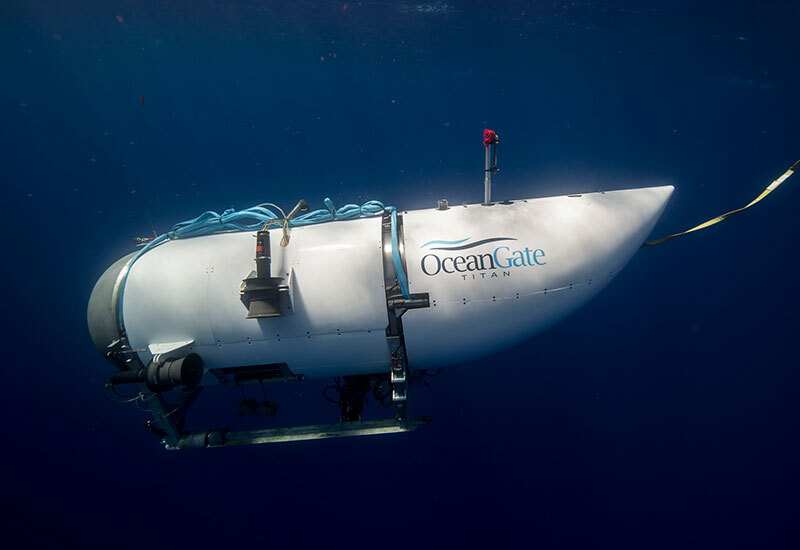 Sumergible Titan de OceanGate rumbo a los restos del Titanic en 2023 | Foto: Getty Images