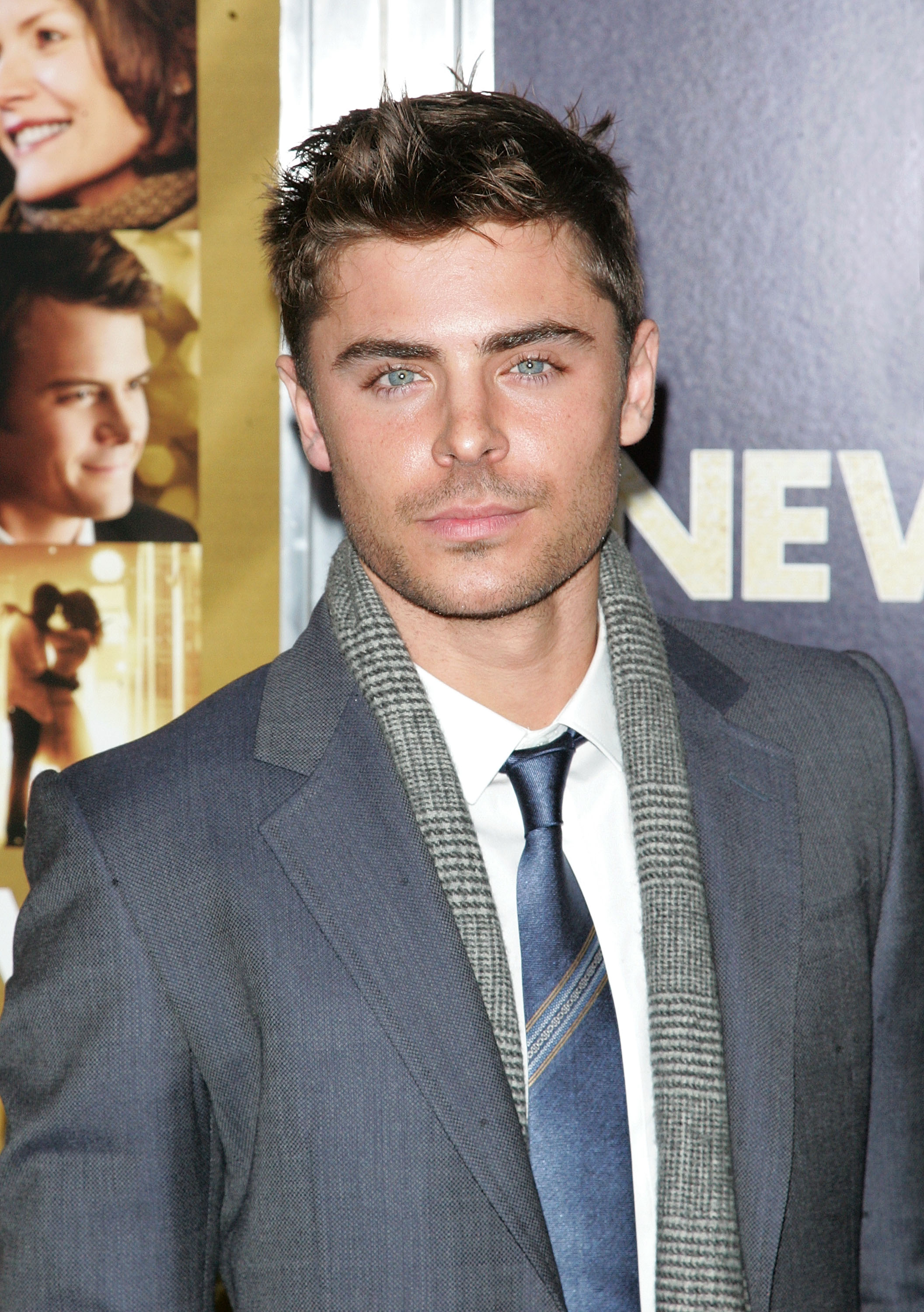 Zac Efron en el estreno de "Nochevieja" el 7 de diciembre de 2011, en Nueva York | Fuente: Getty Images