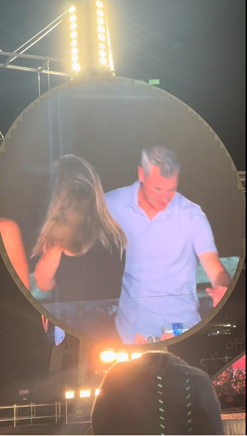 Andrew Byron y Kristin Cabot, de un post del 17 de julio de 2025 | Fuente: Tiktok/@instaagraace