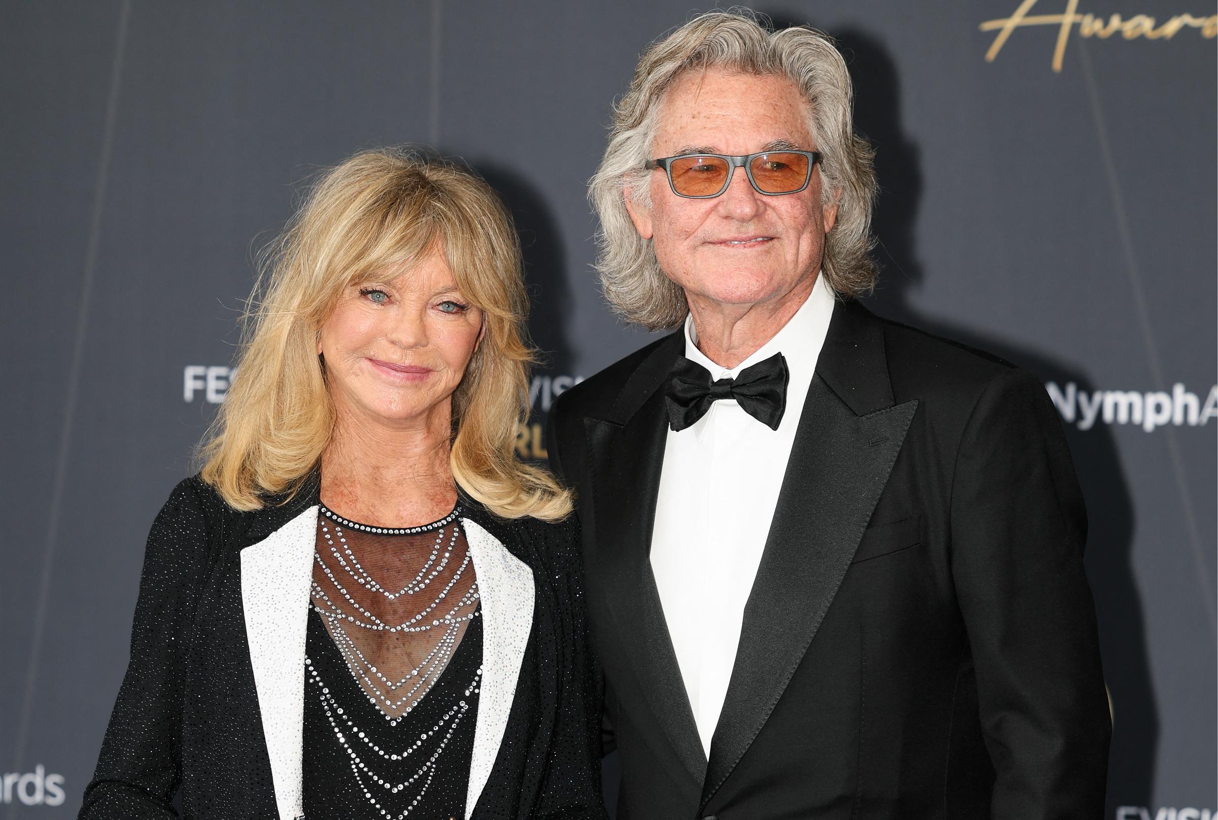 Goldie y Kurt volvieron a encontrarse durante el rodaje de «Swing Shift» en 1983 y empezaron su relación con un acuerdo maravillosamente sencillo: «Divirtámonos hasta que ya no nos divirtamos». | Fuente: Getty Images