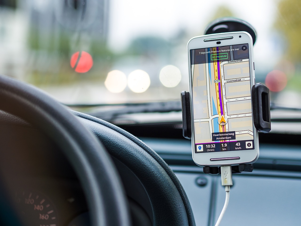 GPS en automóvil | Foto: Pixabay