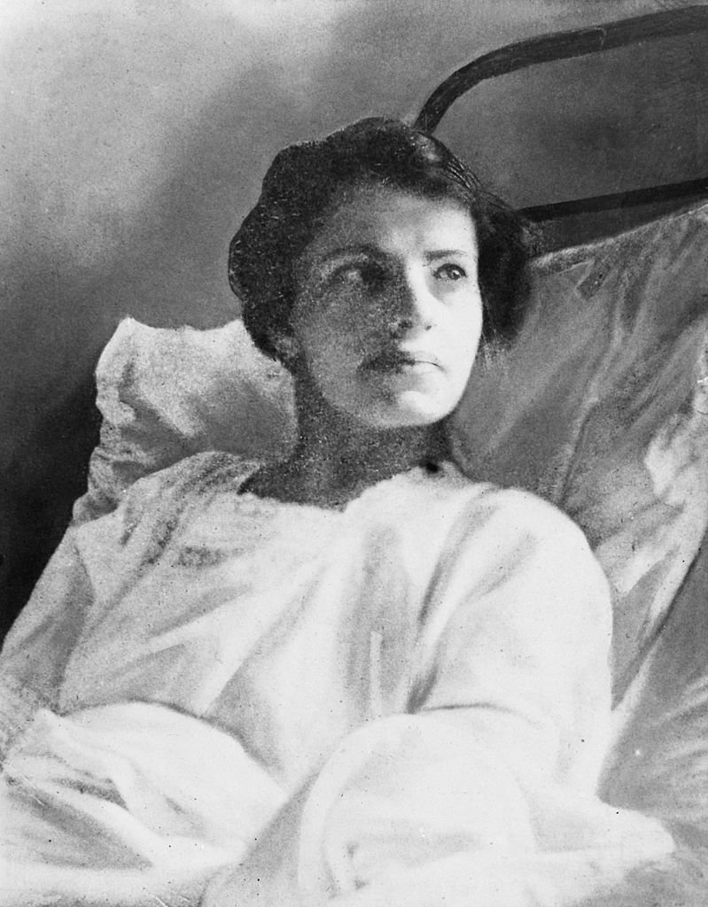 Anna Anderson en el sanatorio Mommsen en 1926. | Foto: Getty Images