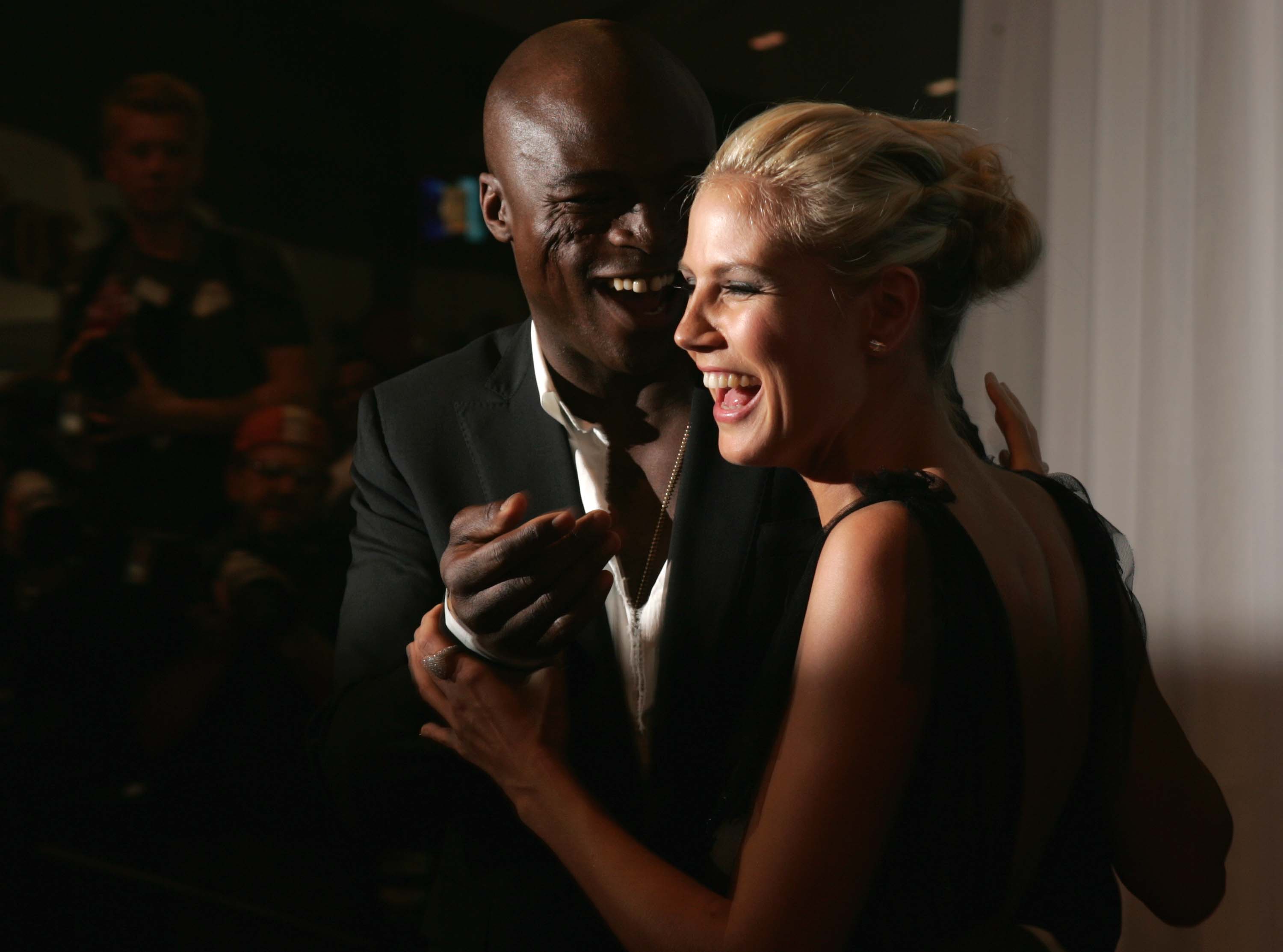 Seal y Heidi Klum llegan a los World Music Awards 2004 en el Thomas and Mack Center el 15 de septiembre de 2004 en Las Vegas, Nevada | Fuente: Getty Images