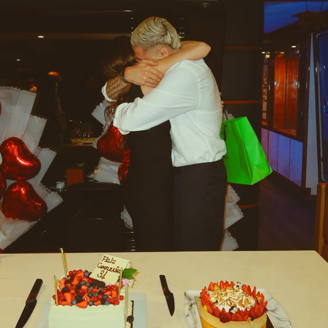 La China Suárez y Mauro Icardi festejan el cumpleaños de la actriz | Fuente: Instagram/mauroicardi