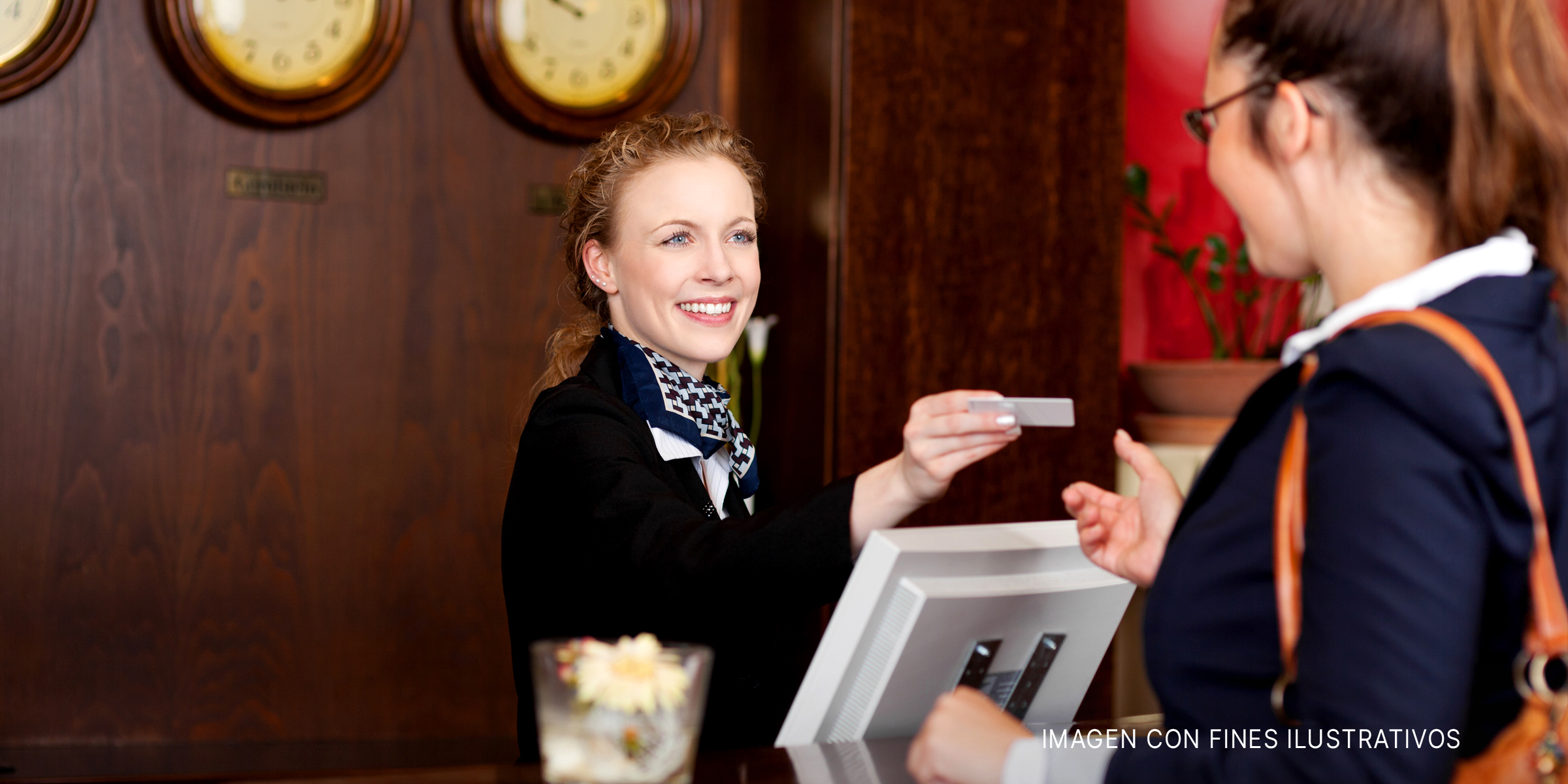 La recepción en un hotel | Foto: Shutterstock