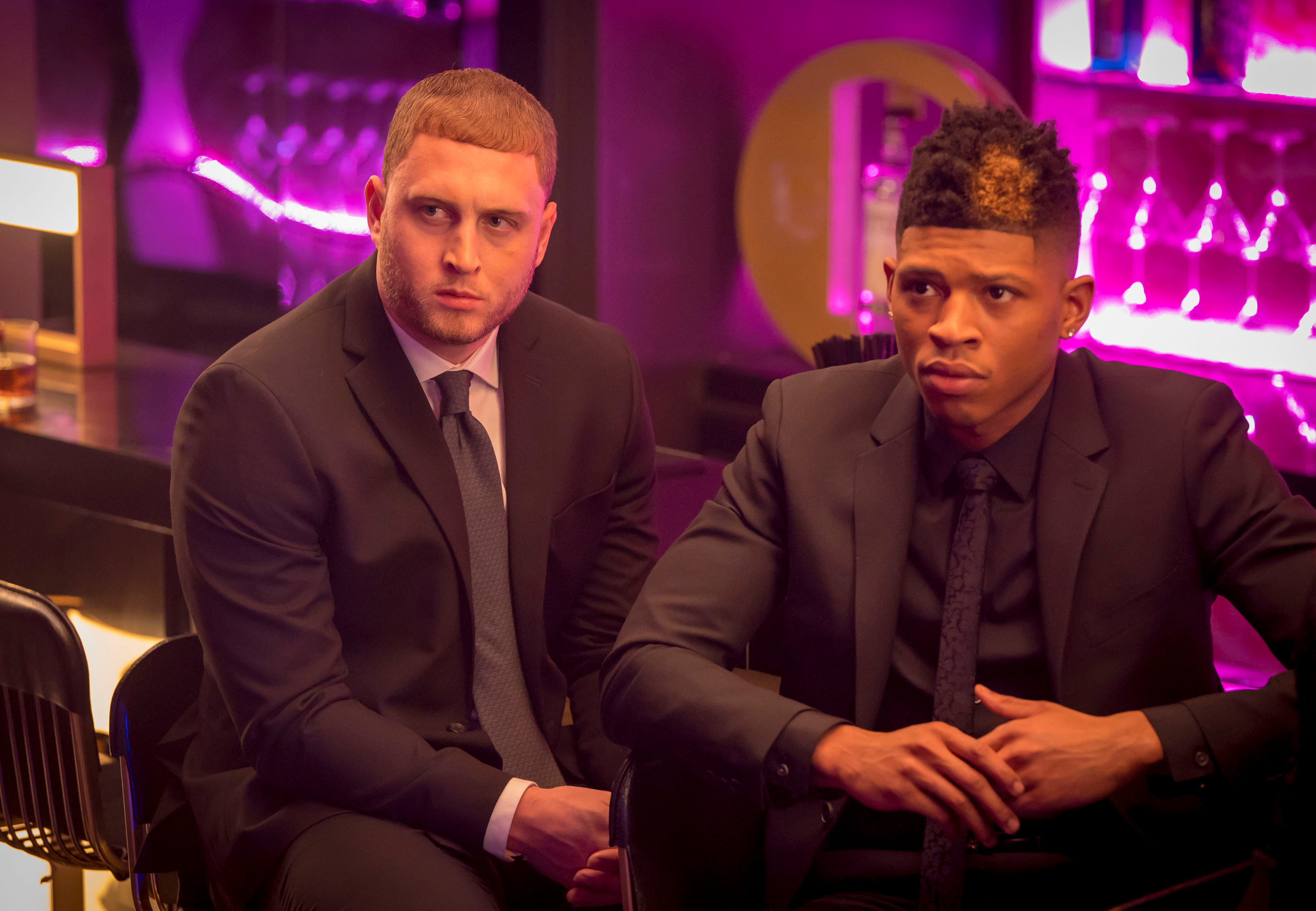 Chet Hanks y Bryshere Gray durante un episodio de "Empire" en 2018. | Fuente: Getty Images