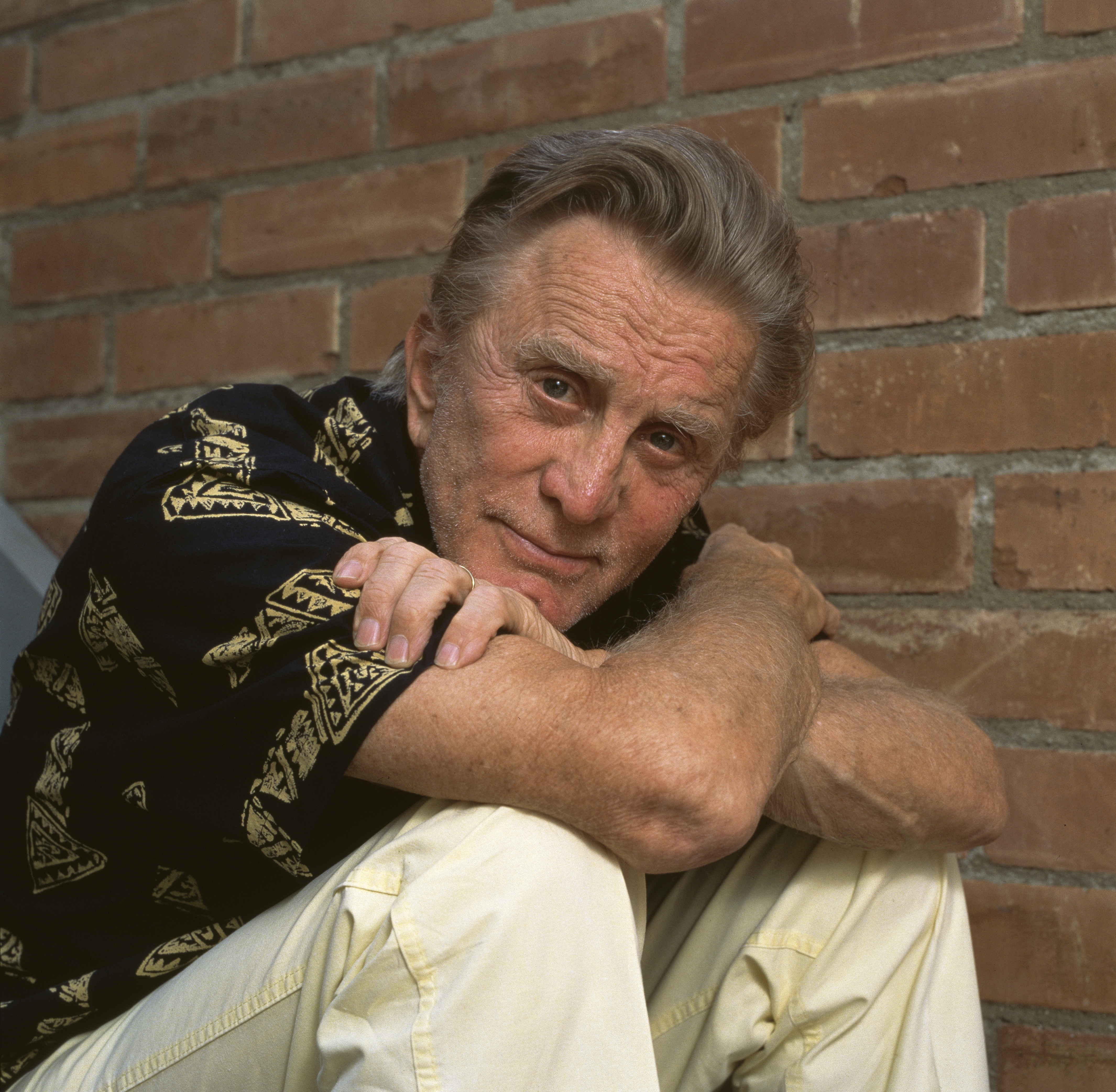 Kirk Douglas, hacia 1990. | Fuente: Getty Images