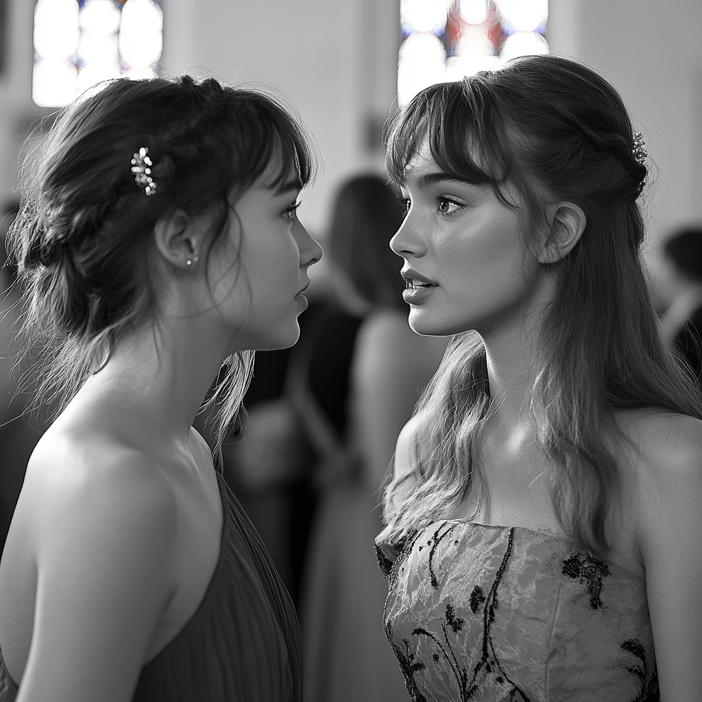 Mujeres jóvenes en una boda | Fuente: Getty Images