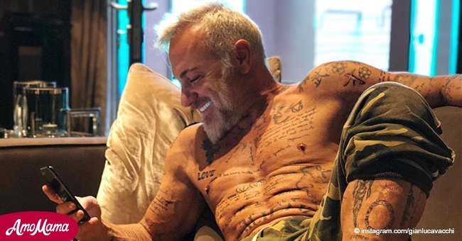 Algunas personas criticaron a Gianluca Vacchi por la mala higiene que mostró en foto reciente