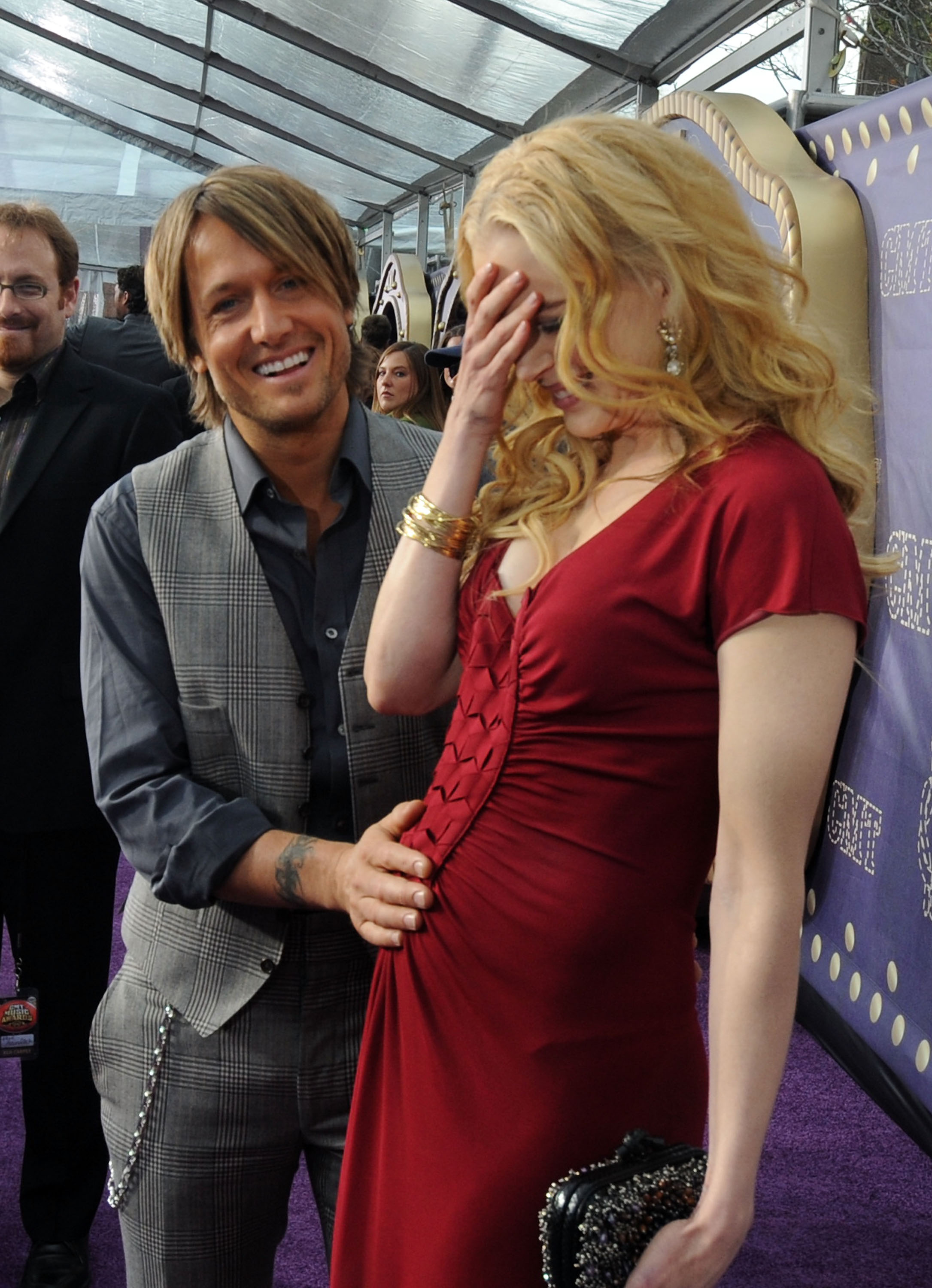 Keith Urban y Nicole Kidman asisten a los CMT Music Awards 2008 el 14 de abril de 2008 en Nashville, Tennessee | Fuente: Getty Images