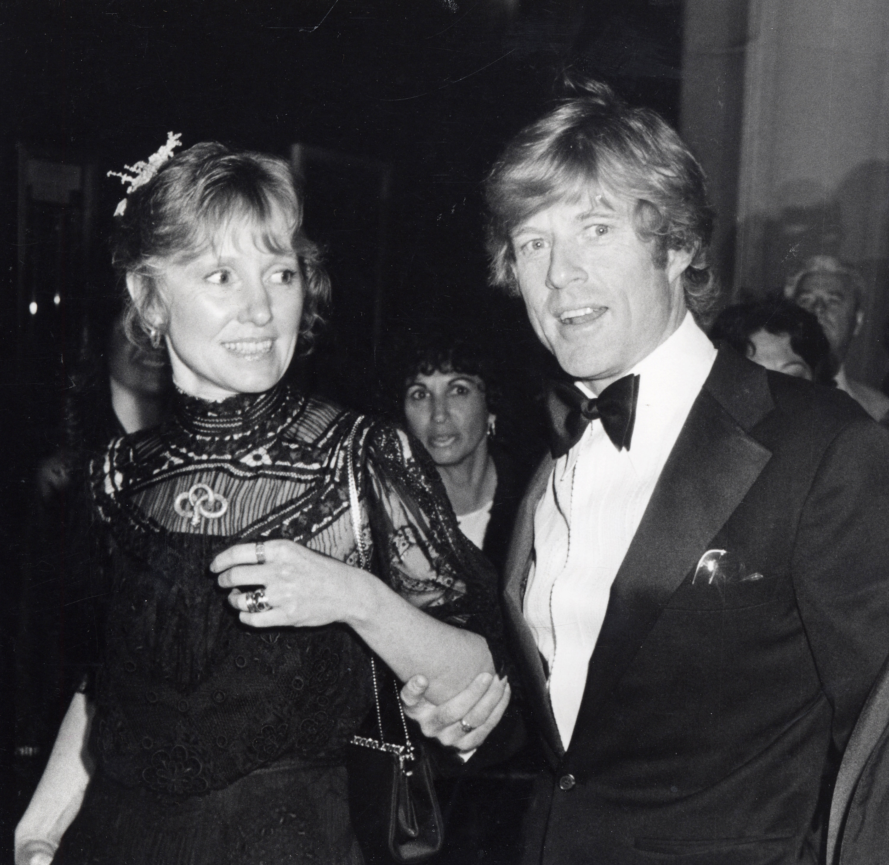 Lola Van Wagenen con su entonces marido en la 53 edición de los Premios de la Academia el 31 de marzo de 1981, en Los Ángeles, California | Fuente: Getty Images