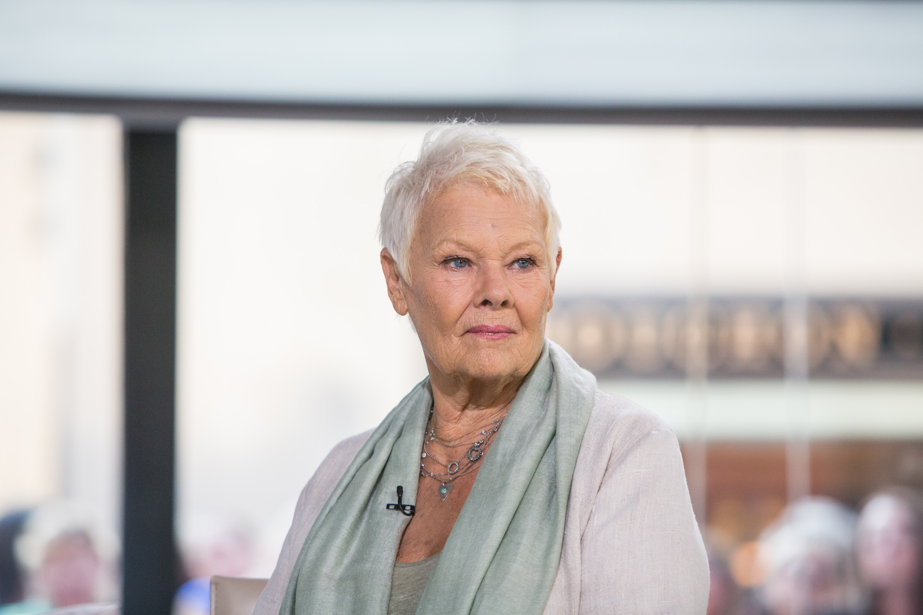 Judi Dench en "TODAY" el 15 de septiembre de 2017. | Fuente: Getty Images