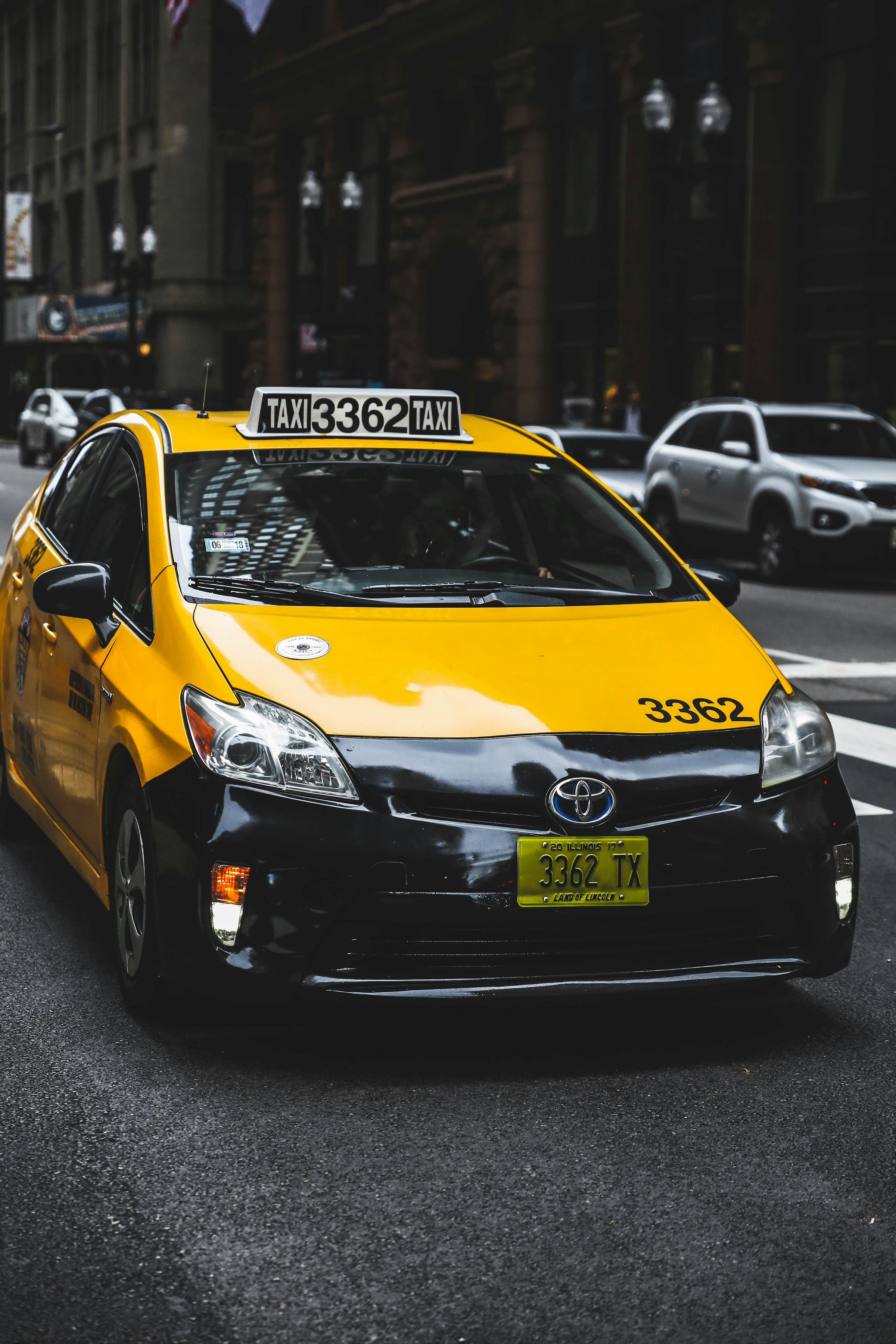 Un taxi amarillo | Foto: Unsplash