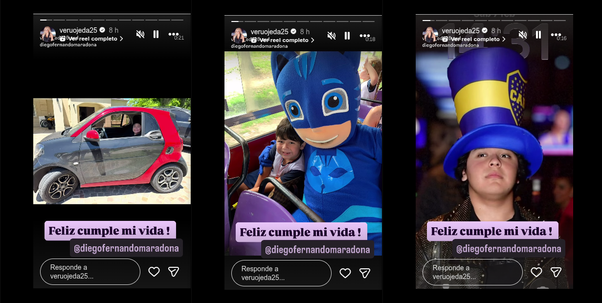 De las historias de Instagram de Verónica Ojeda. | Foto: instagram.com/veruojeda25