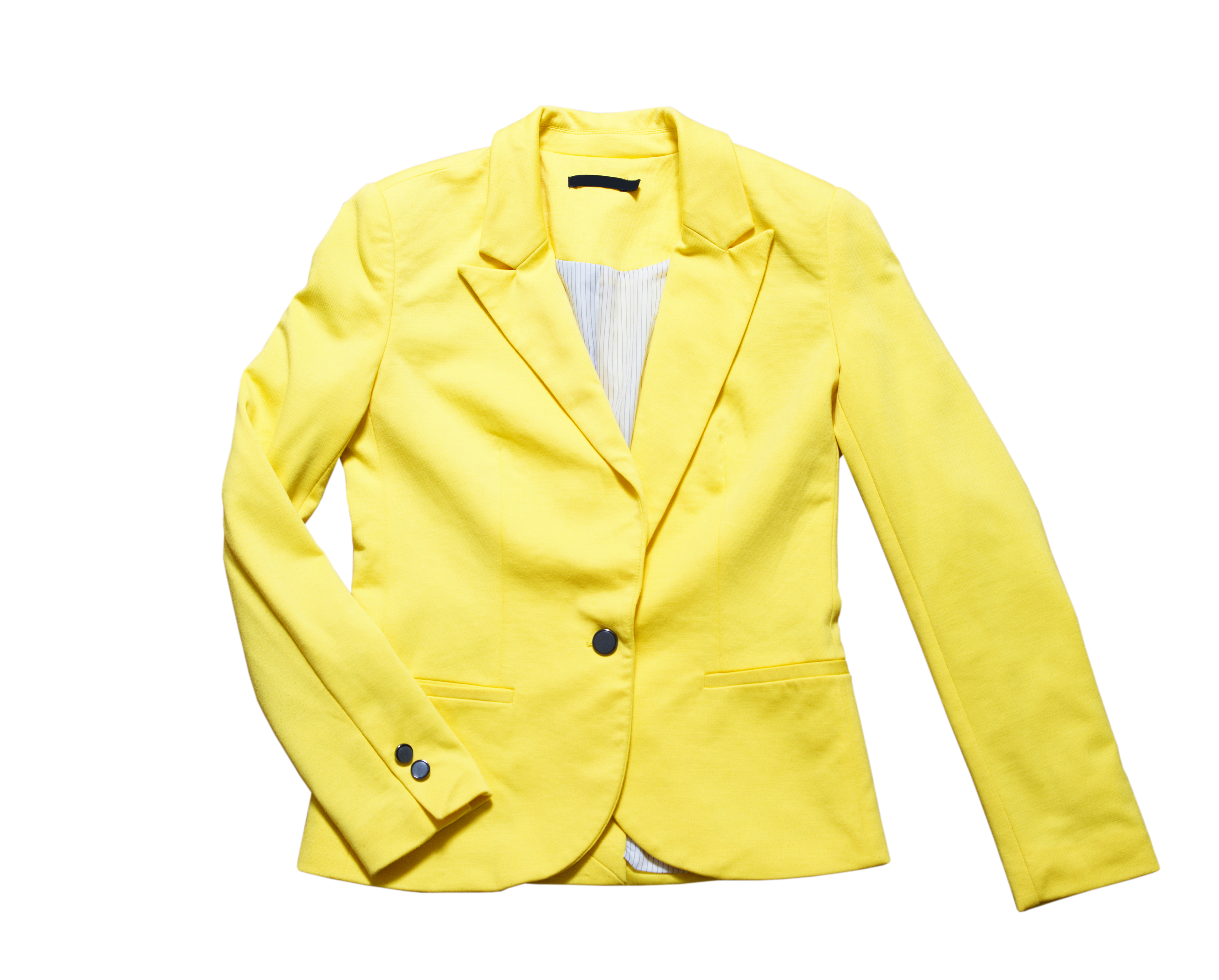 Una chaqueta amarilla clásica | Fuente: Shutterstock