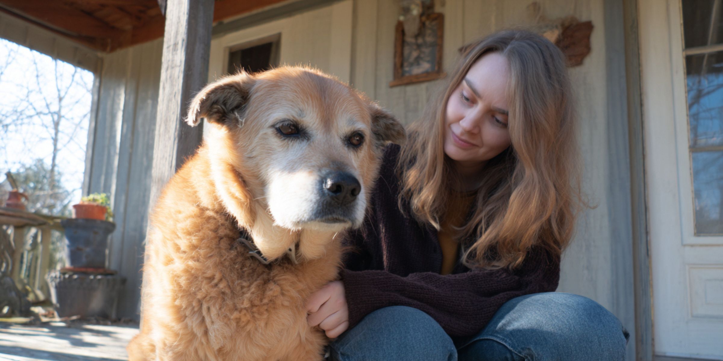 Una mujer y su perro | Fuente: Amomama