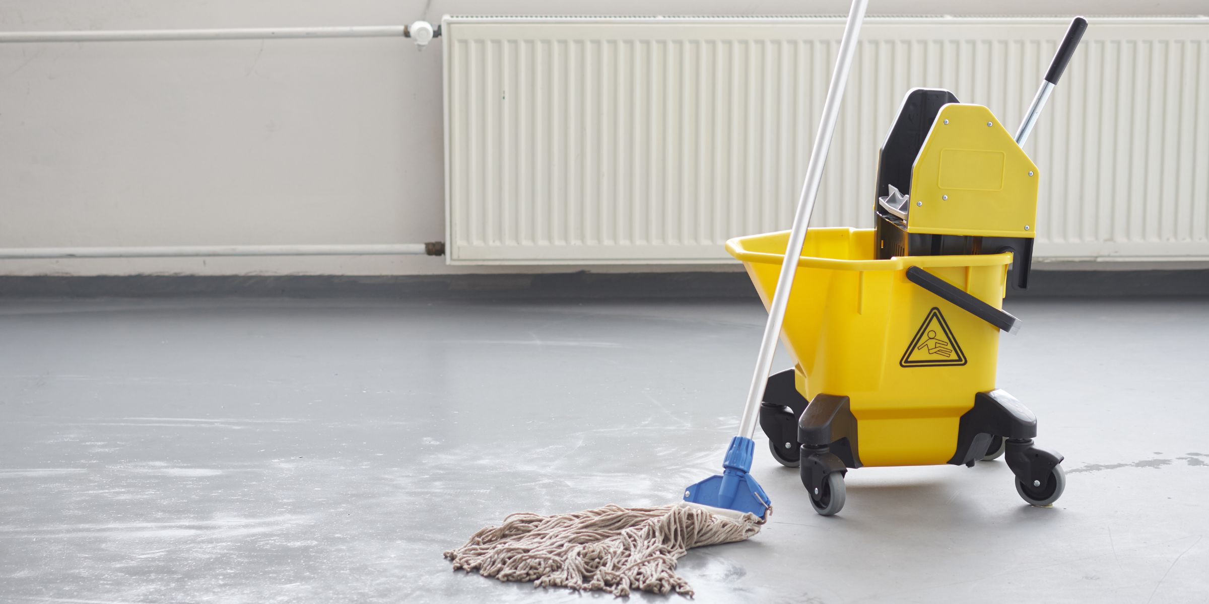 Fregona y cubo | Fuente: Shutterstock