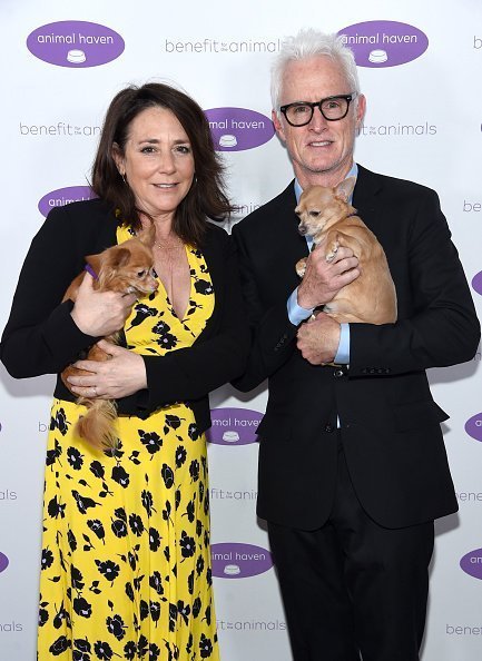 Talia Balsam y John Slattery asistieron a la Animal Haven Gala 2019 en Tribeca 360 el 22 de mayo de 2019 en la ciudad de Nueva York. | Foto: Getty Images