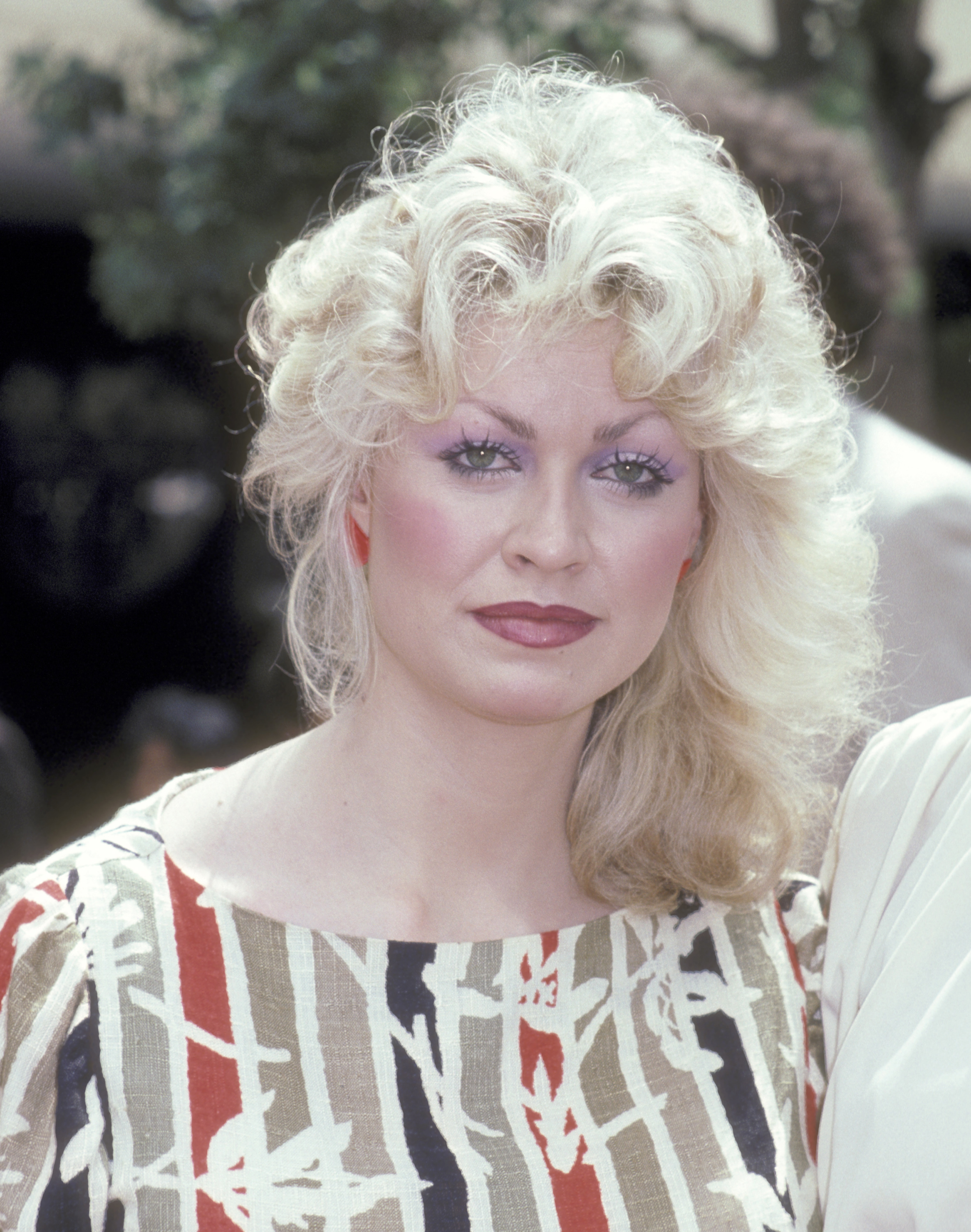 Rachel Dennison en la rueda de prensa de "Nine to Five" el 24 de marzo de 1982, en Century City, California | Fuente: Getty Images